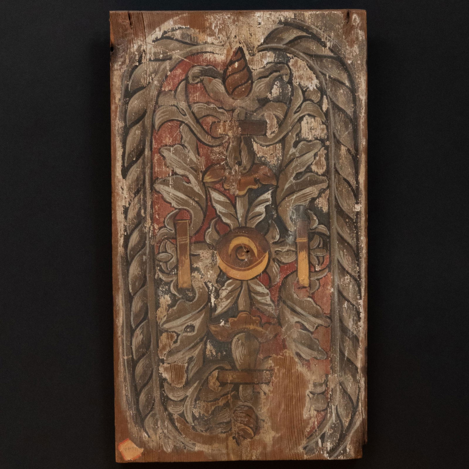 Group of Five Continental Baroque Polychrome Painted (1 of 20)