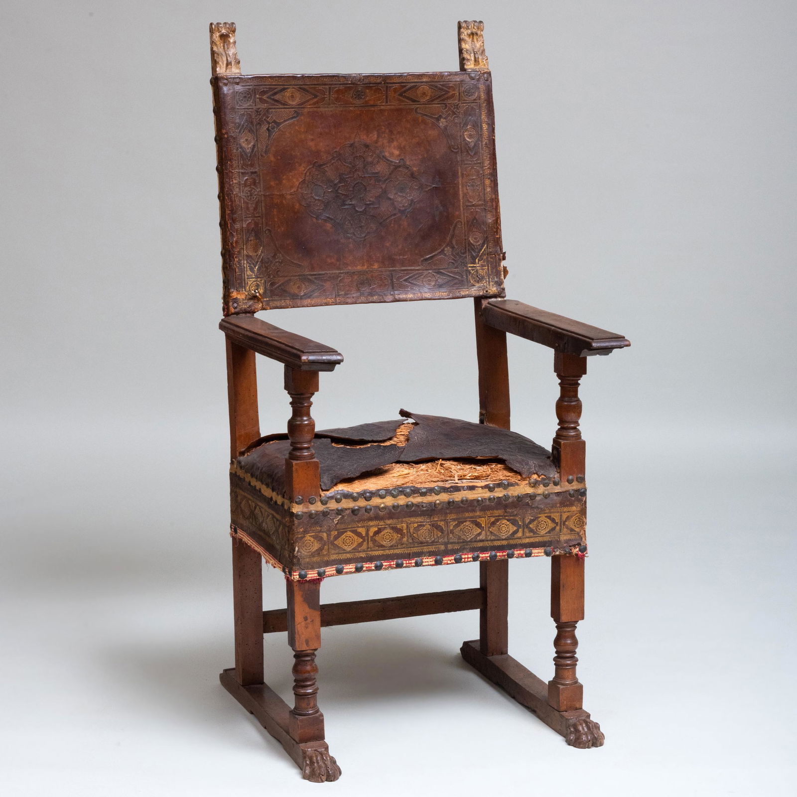 Large Italian Baroque Walnut, Parcel-Gilt and (1 of 14)