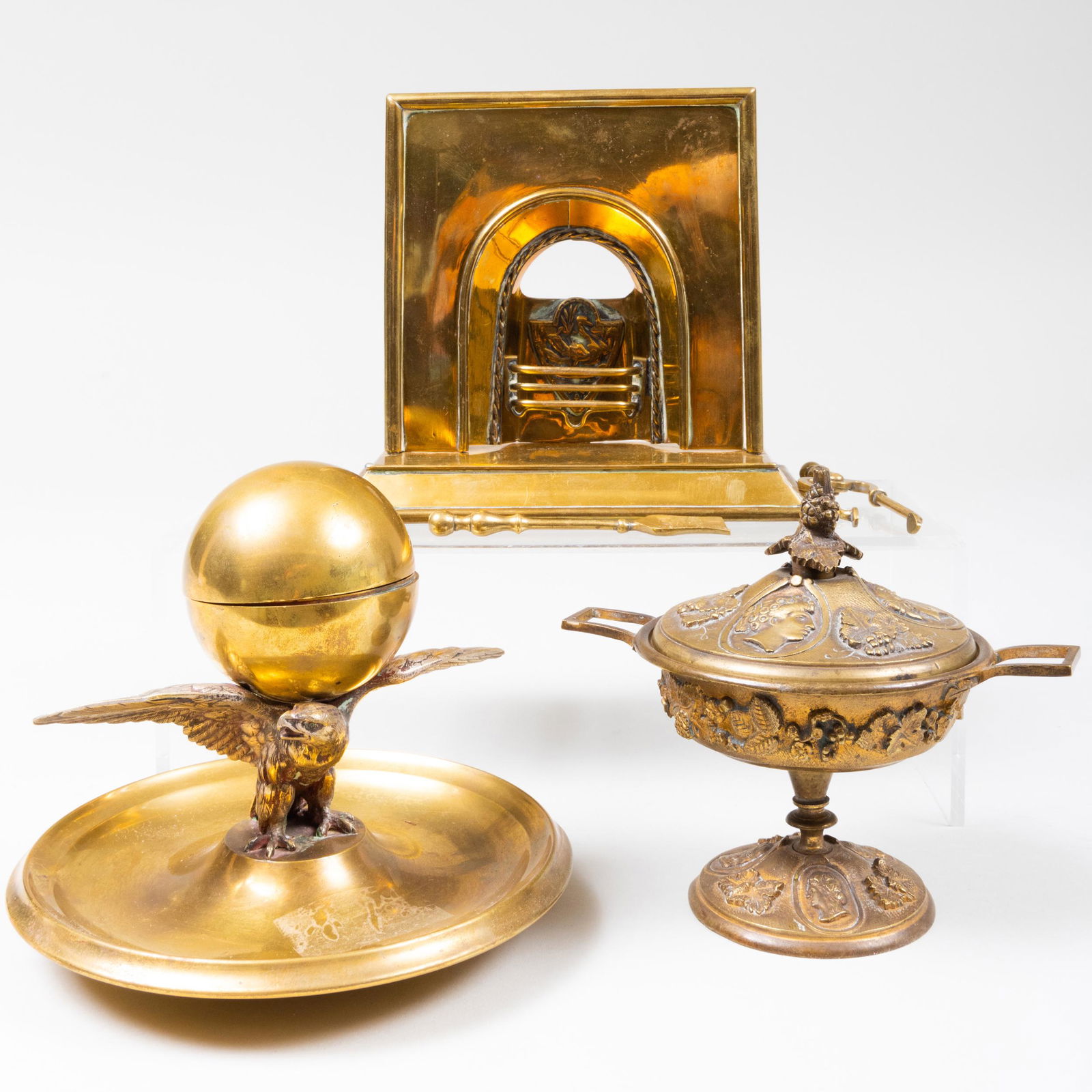 Group of Brass and Bronze Table Articles (1 of 20)