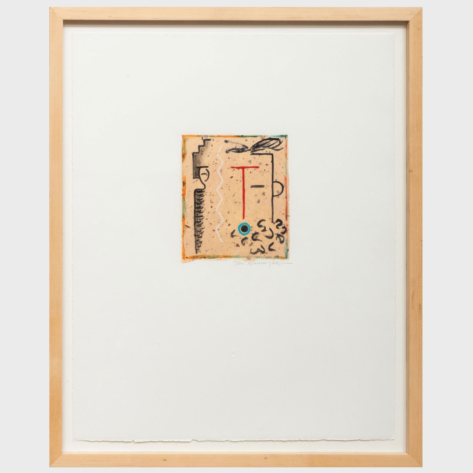 Dan Namingha (b. 1950): Untitled (1 of 4)