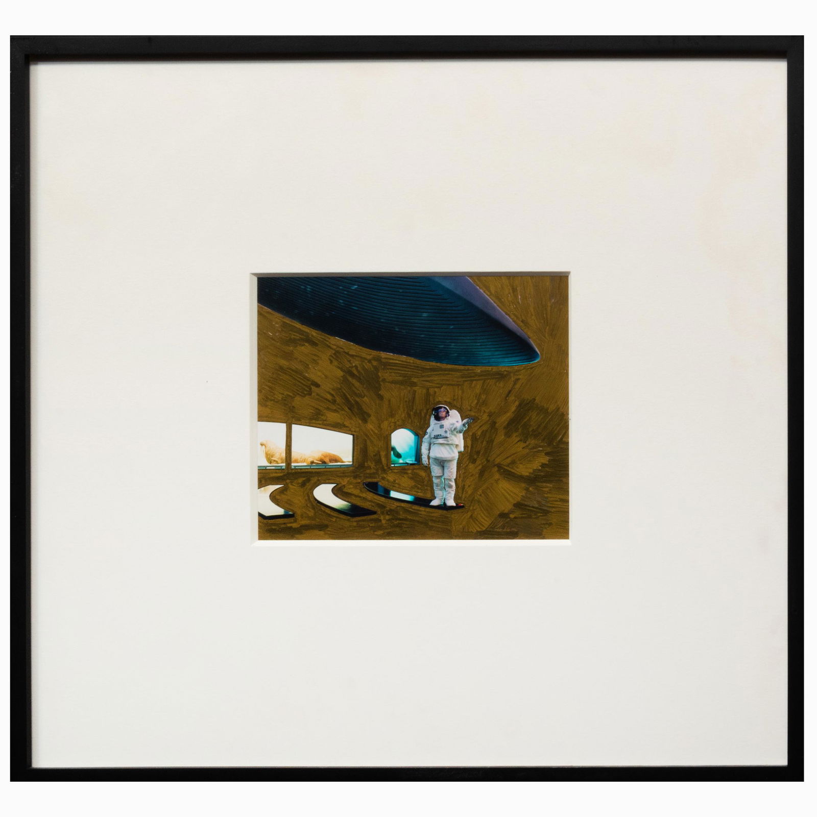 Slater Bradley (b. 1975): Gold Dark Night of the Soul 3 (1 of 3)