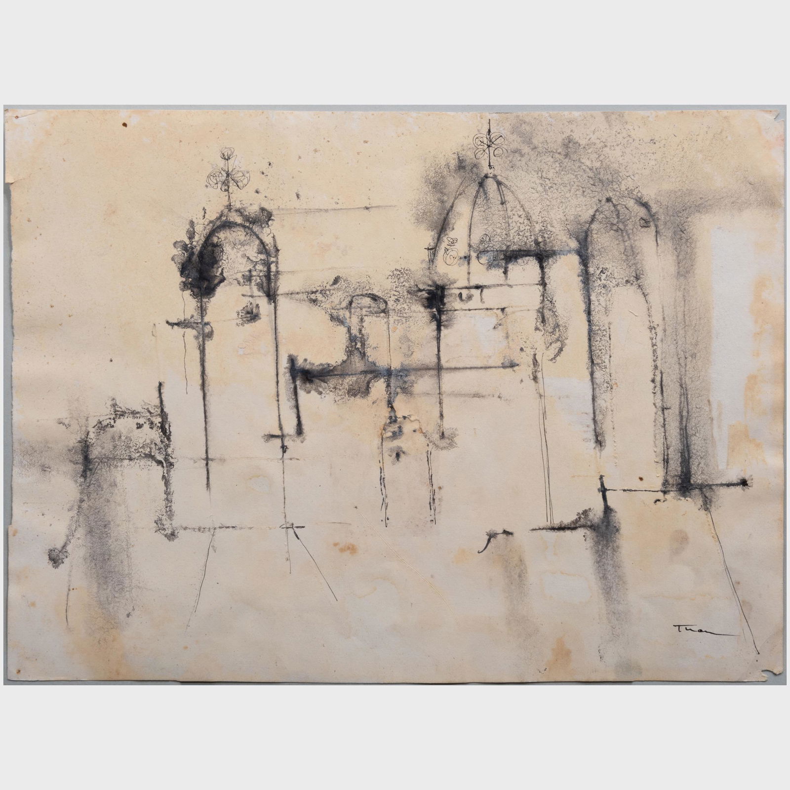 William Thon (1906-2000) : Misty Venice; Piazza della (1 of 11)