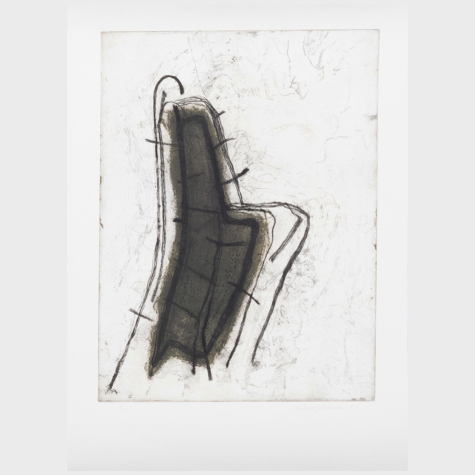 Richard Fishman (b. 1941): Untitled: Five Prints (1 of 20)