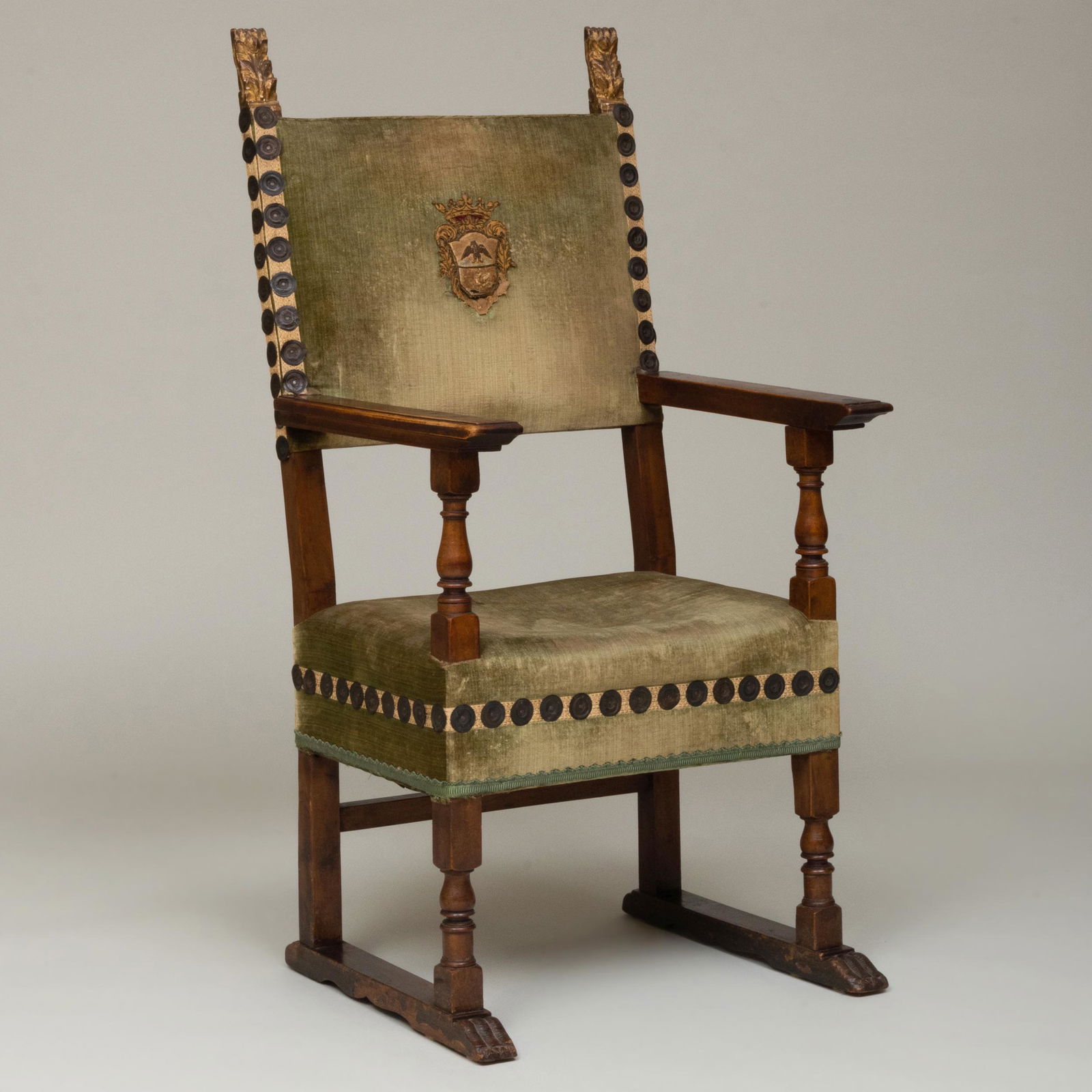 Italian Renaissance Style Walnut and Parcel-Gilt (1 of 8)