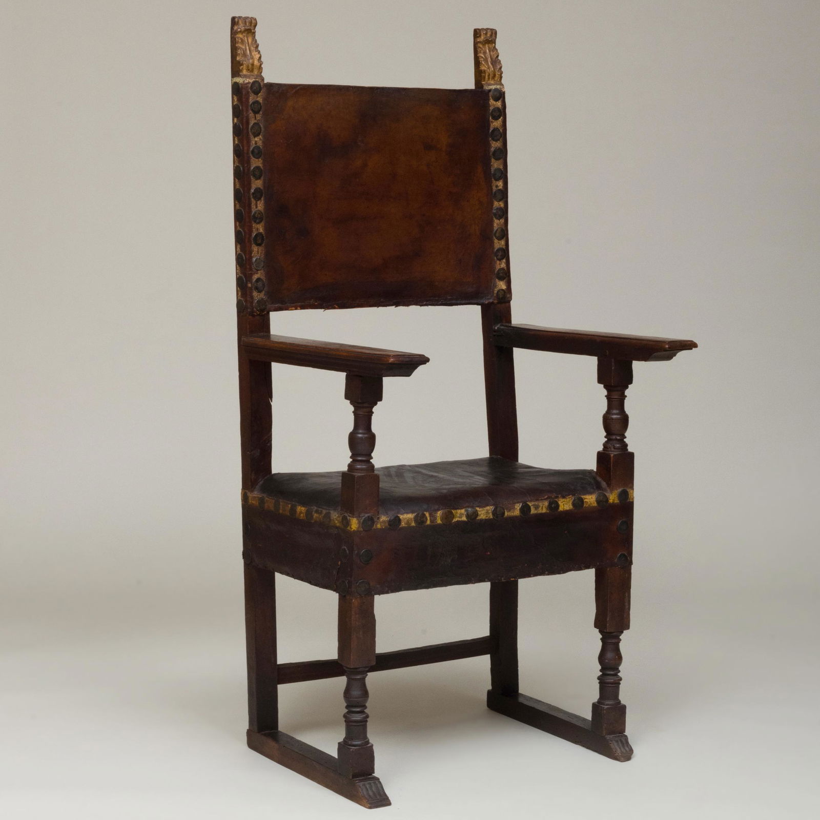 Italian Renaissance Style Walnut and Parcel-Gilt (1 of 7)