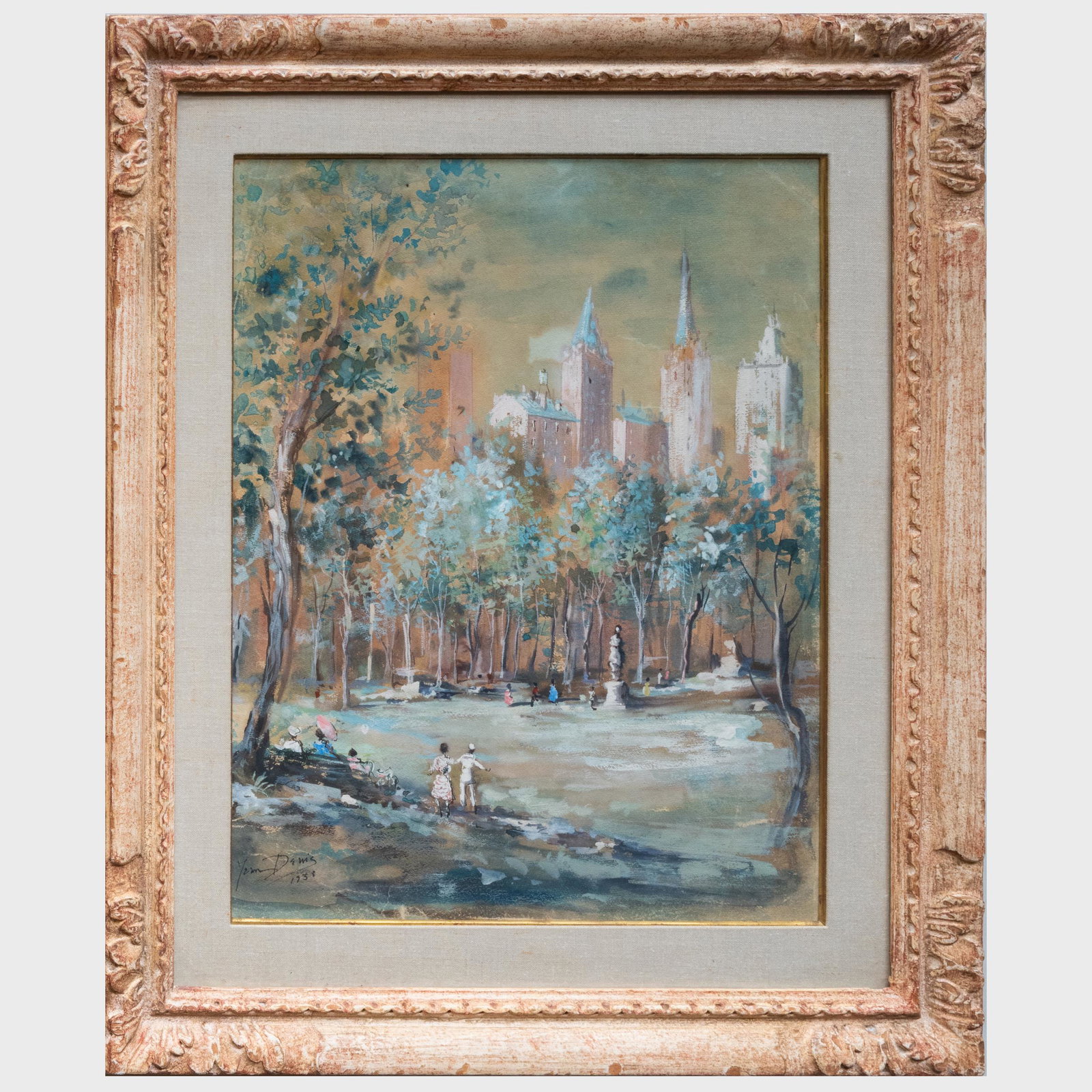British School: A Ship Beating Up the Channel: British School: A Ship Beating Up the Channel Watercolor and gouache on paper, unsigned, titled on the reverse. 13 3/4 x 20 1/4 in. (sheet), 20 1/2 x 26 1/2 in. (frame). Property from the Estate of Ph