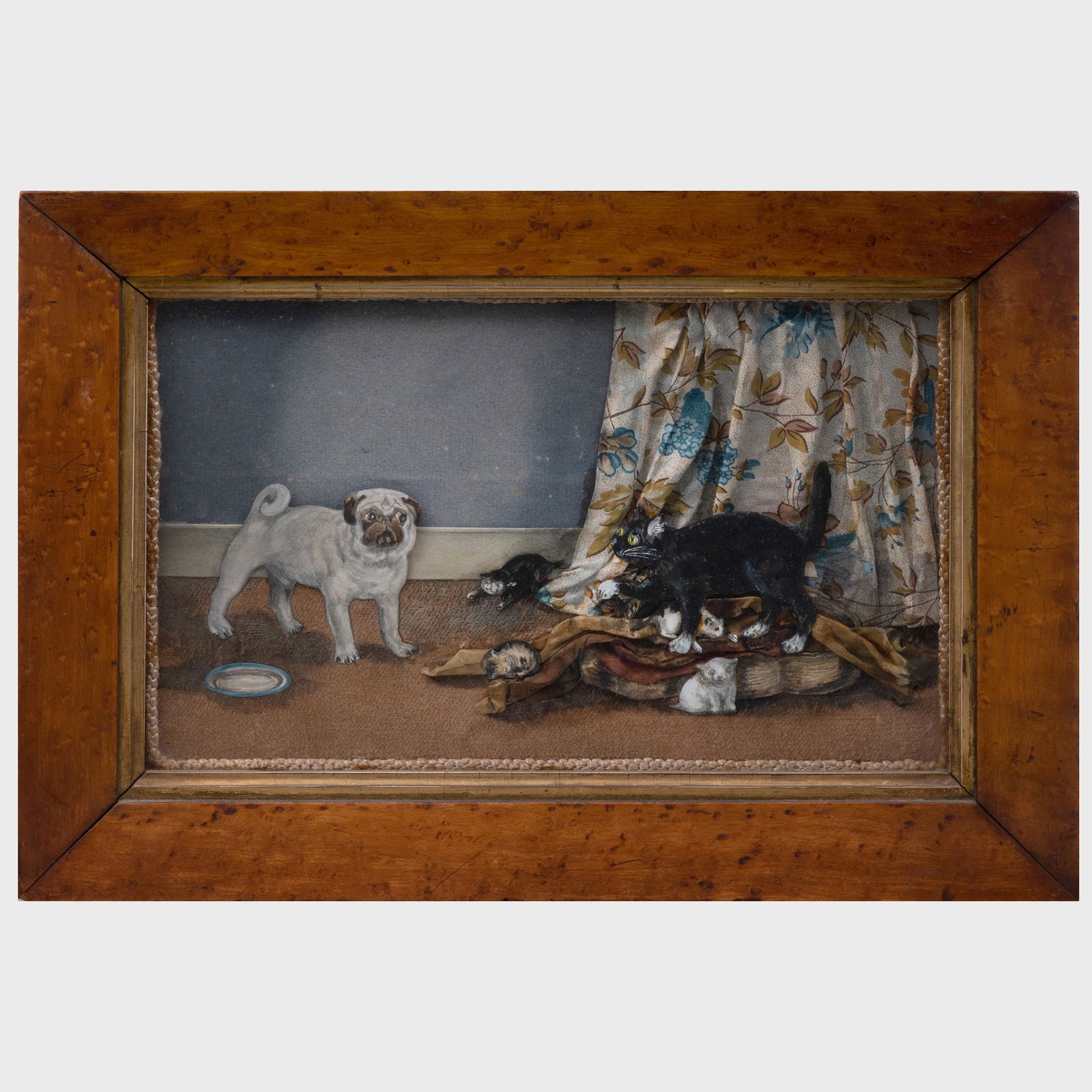 'You Don't Lodge Here Mr. Ferguson' Fabric Collage, and (1 of 7)