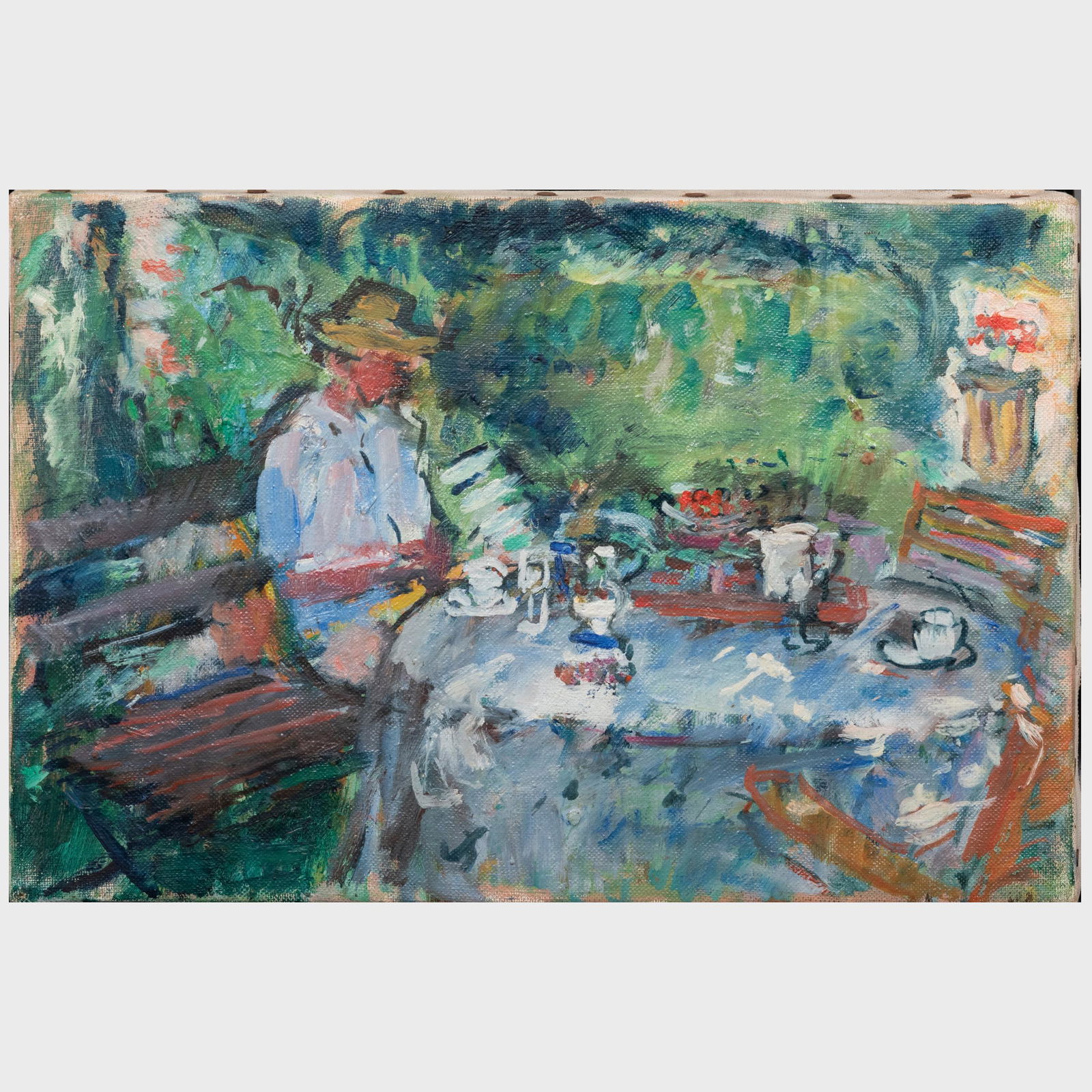 Brigitte Grassin Chambart de Lawe: Henry in the Garden (1 of 3)