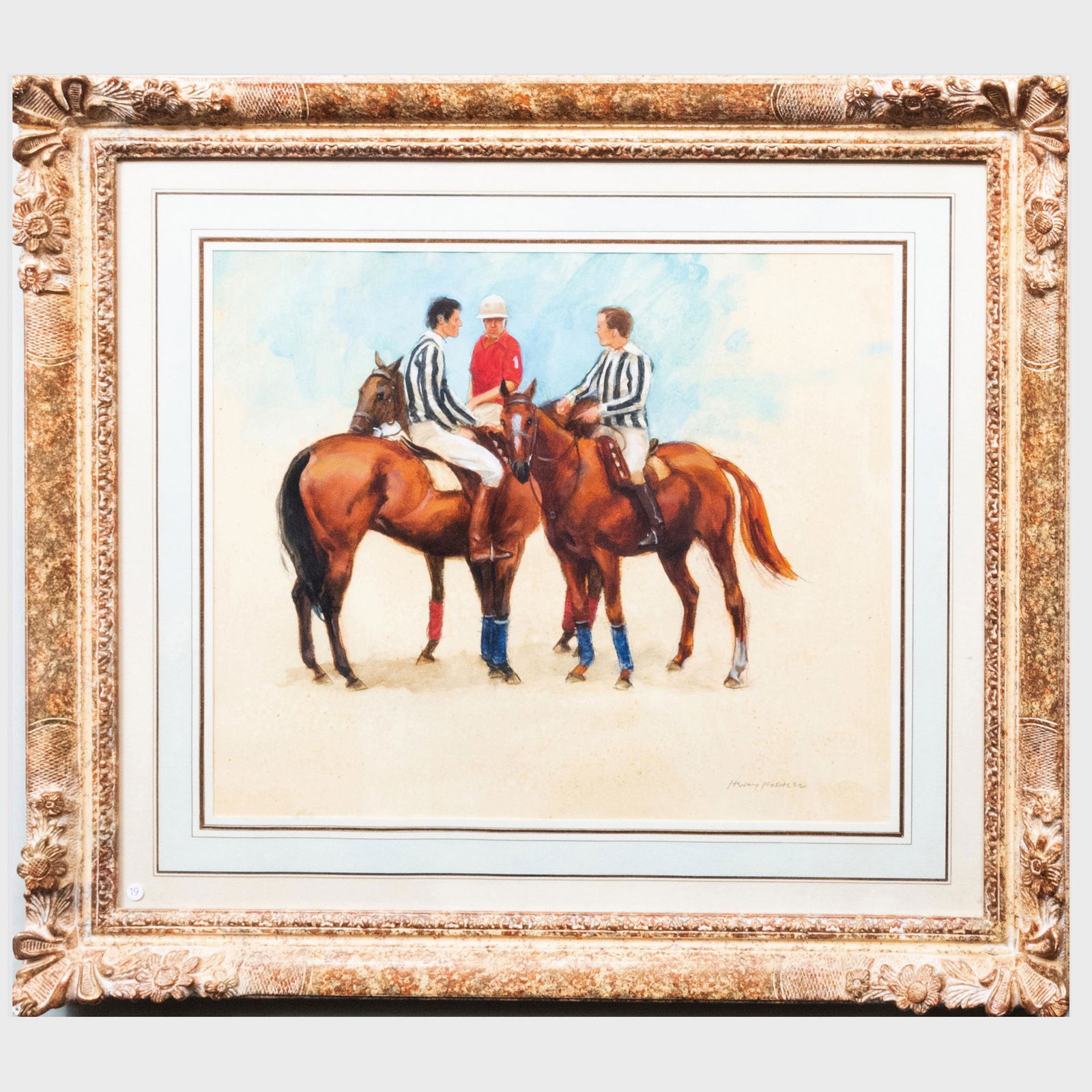 Henry Koehler (1927-2018): Umpires Conference (1 of 4)