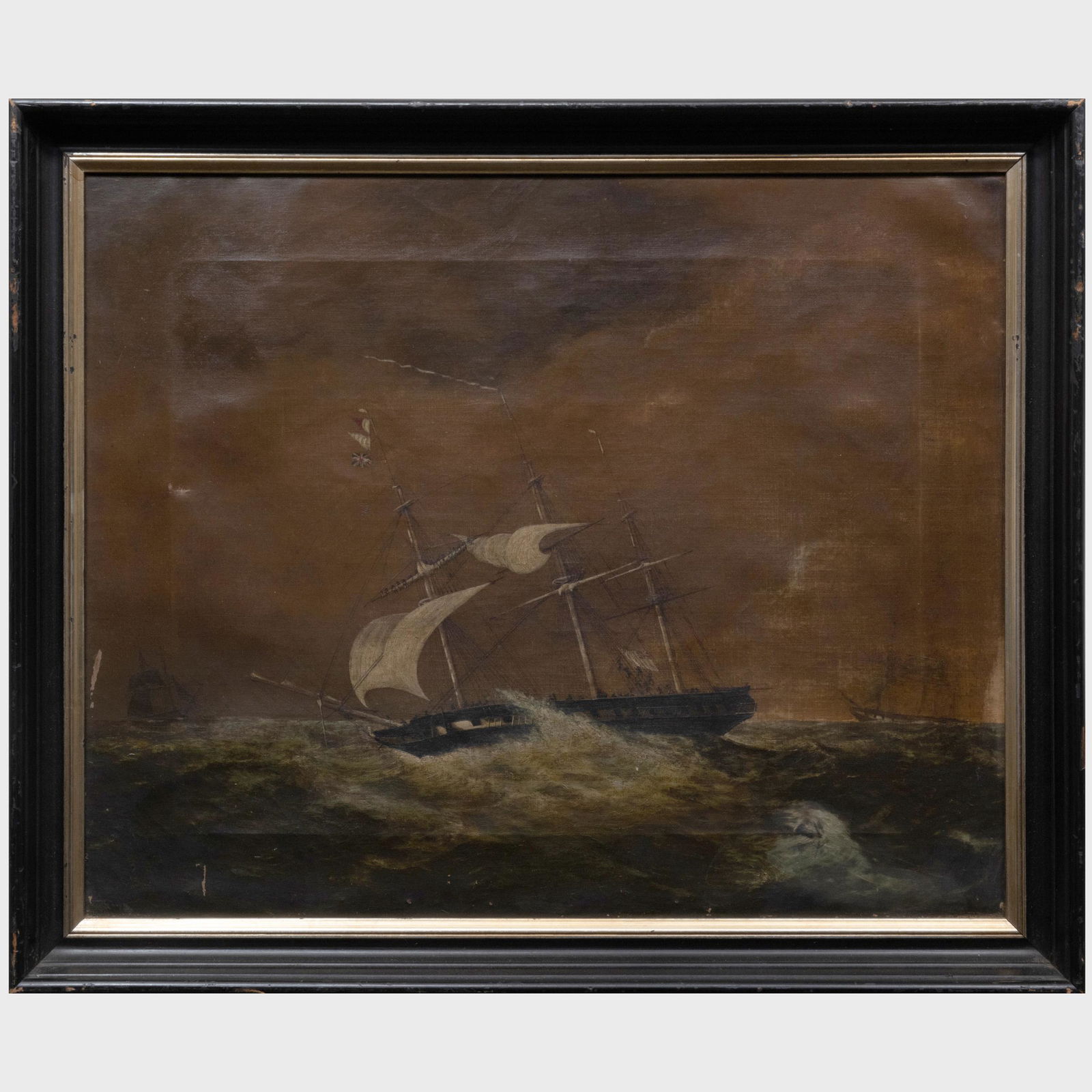 English School: Rough Seas; and Approaching the Coast (1 of 6)