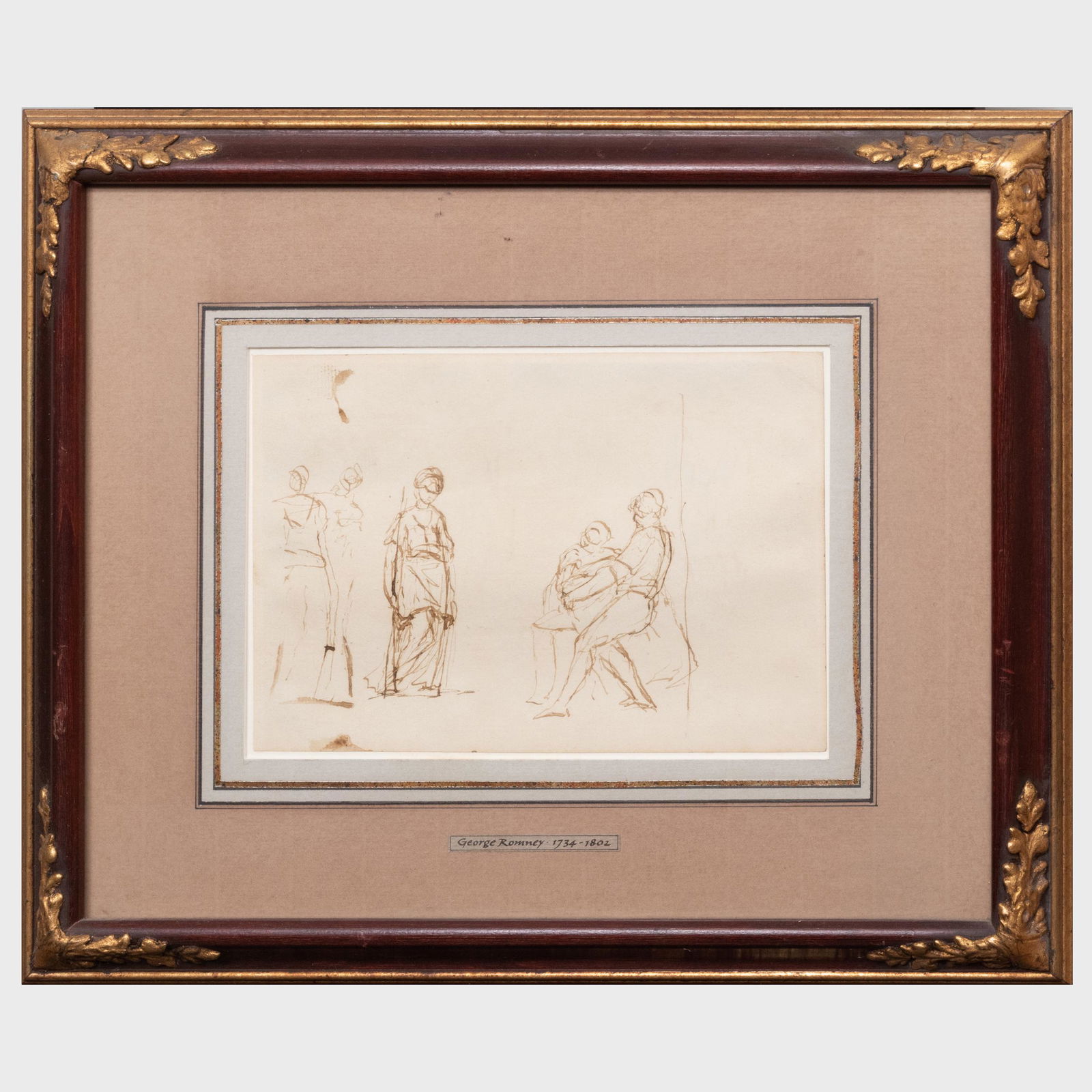 George Romney (1734-1802): Rachel at the Well; and Juno (1 of 5)