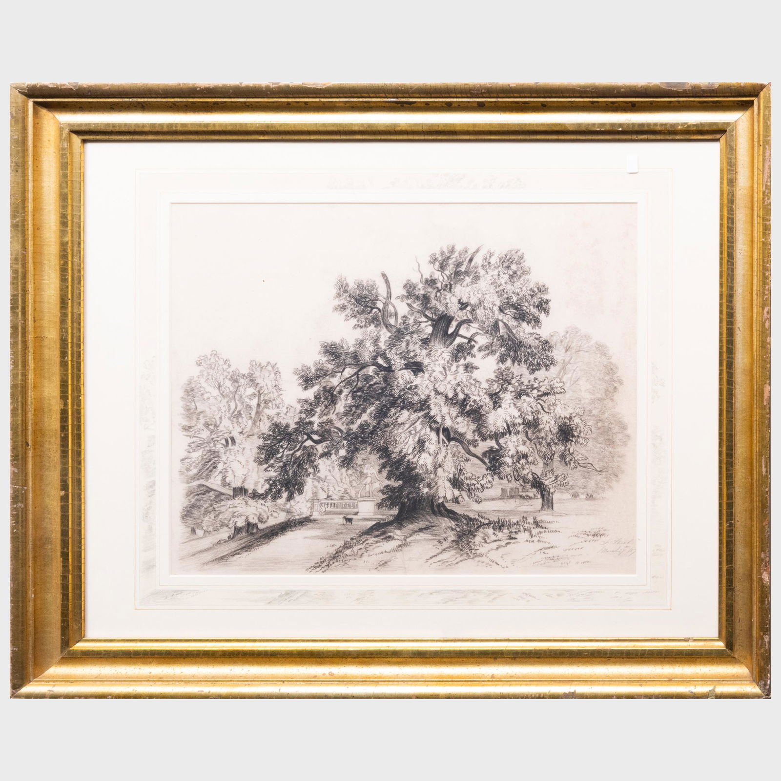 James Stark (1794-1859): English Garden Park (1 of 4)