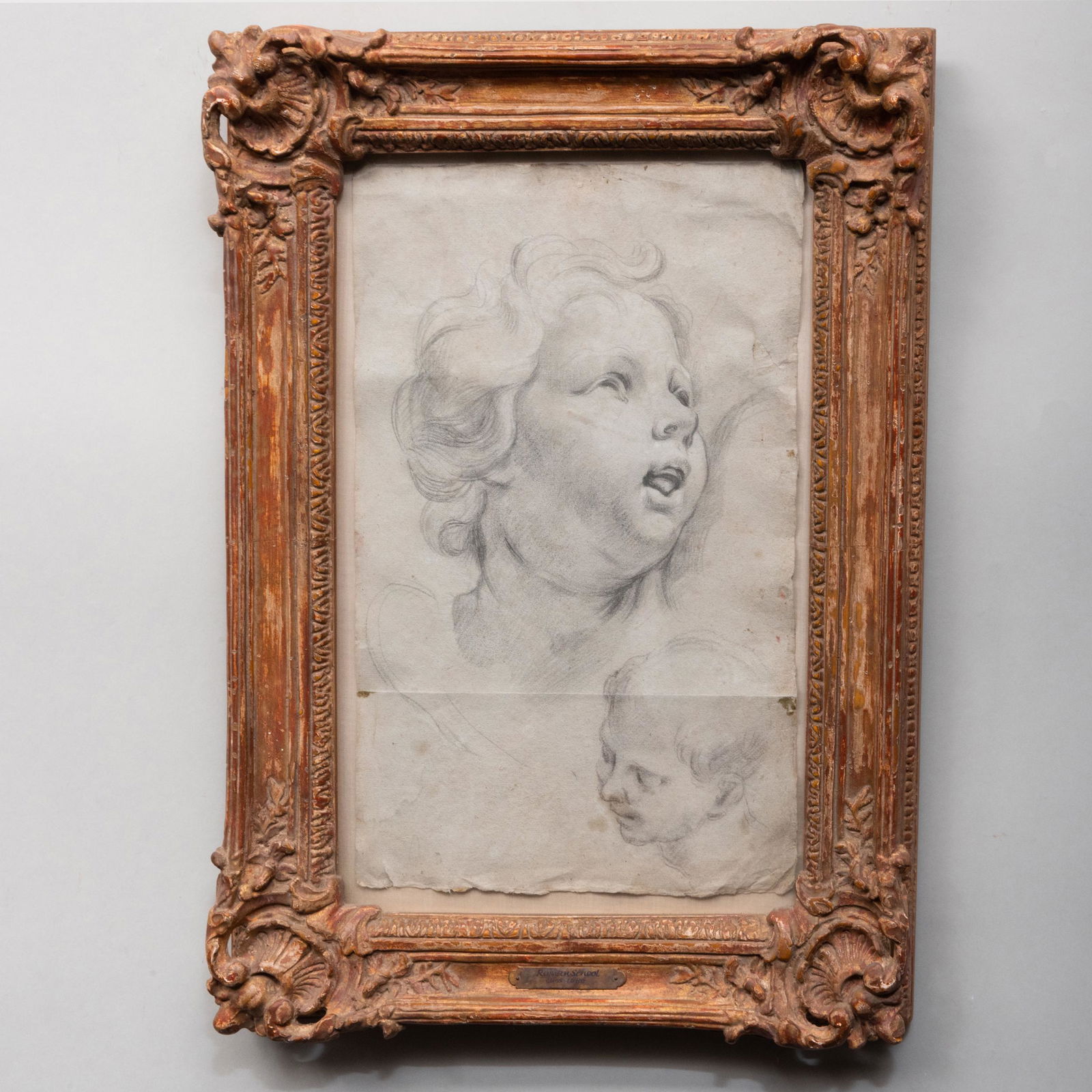 Continental School: Head Studies (1 of 3)