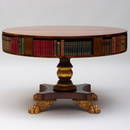 Fine George IV Brass-Inlaid Rosewood and Parcel-Gilt