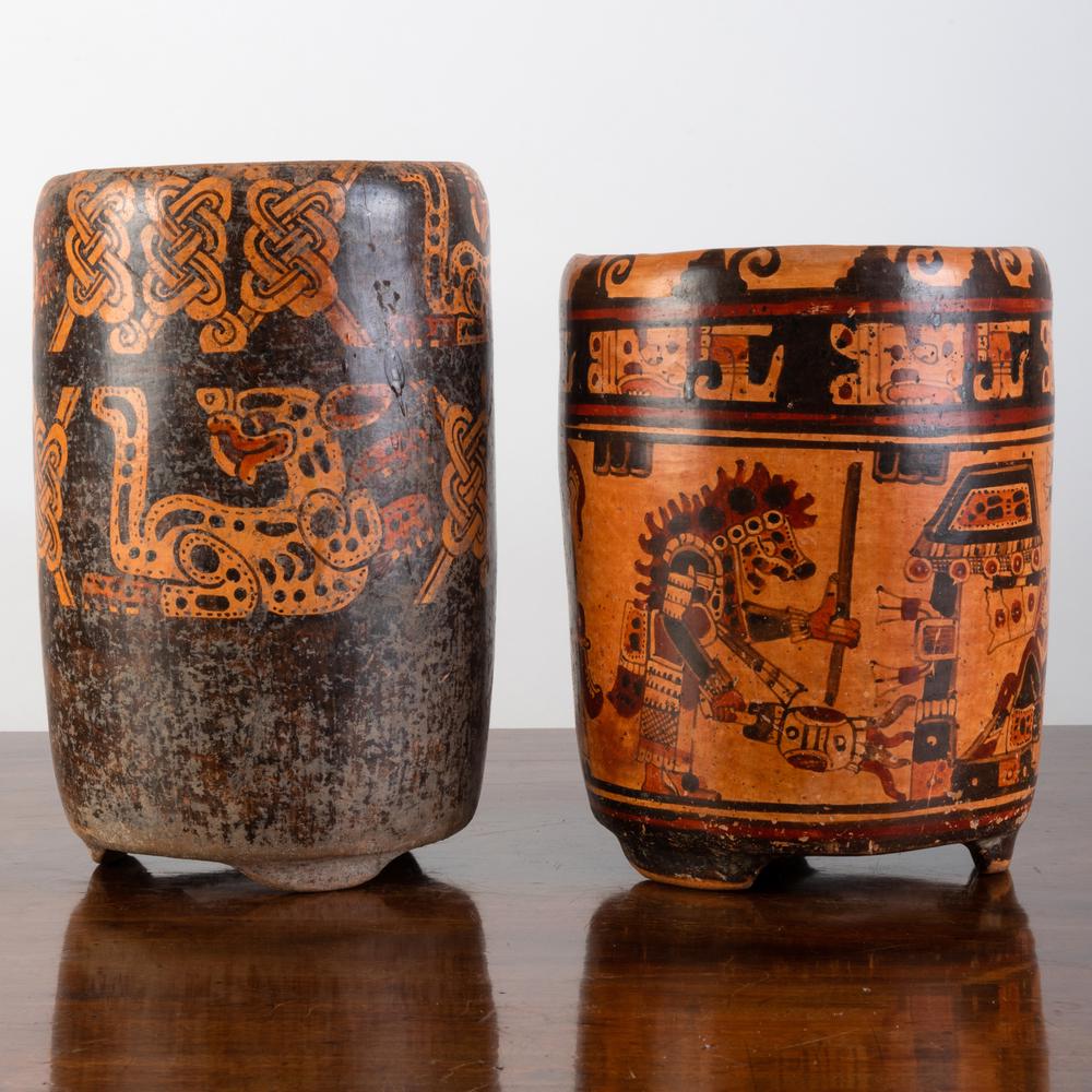 Two Pre-Columbian Polychrome Painted Pottery (1 of 16)