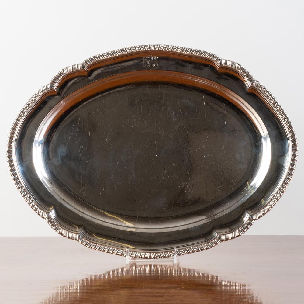 Pair of George III Silver Meat Dishes (1 of 10)