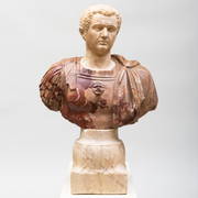 Italian Carved Marble Bust of a Domitian (1 of 20)