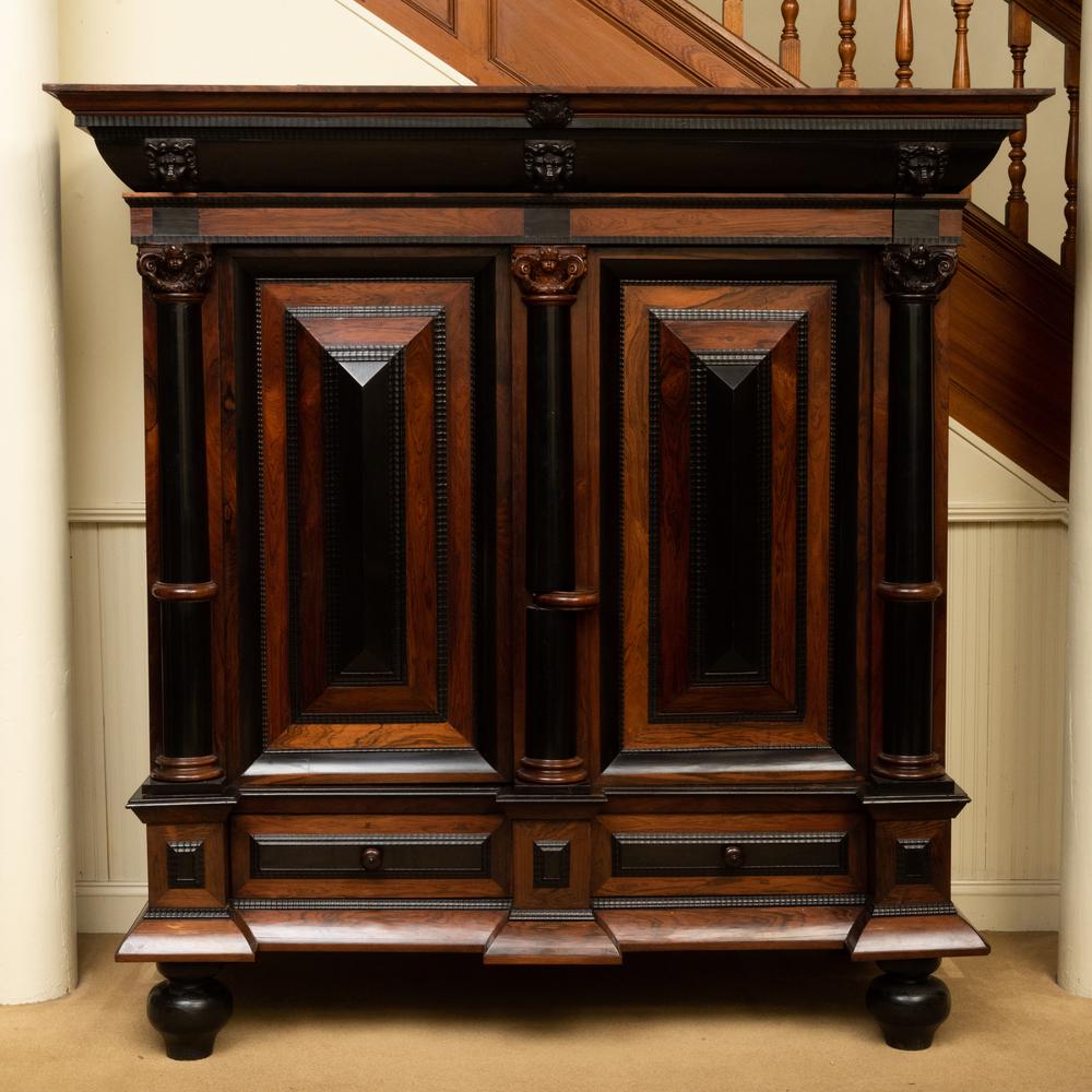 Dutch Baroque Ebony and Rosewood Kaas (1 of 7)