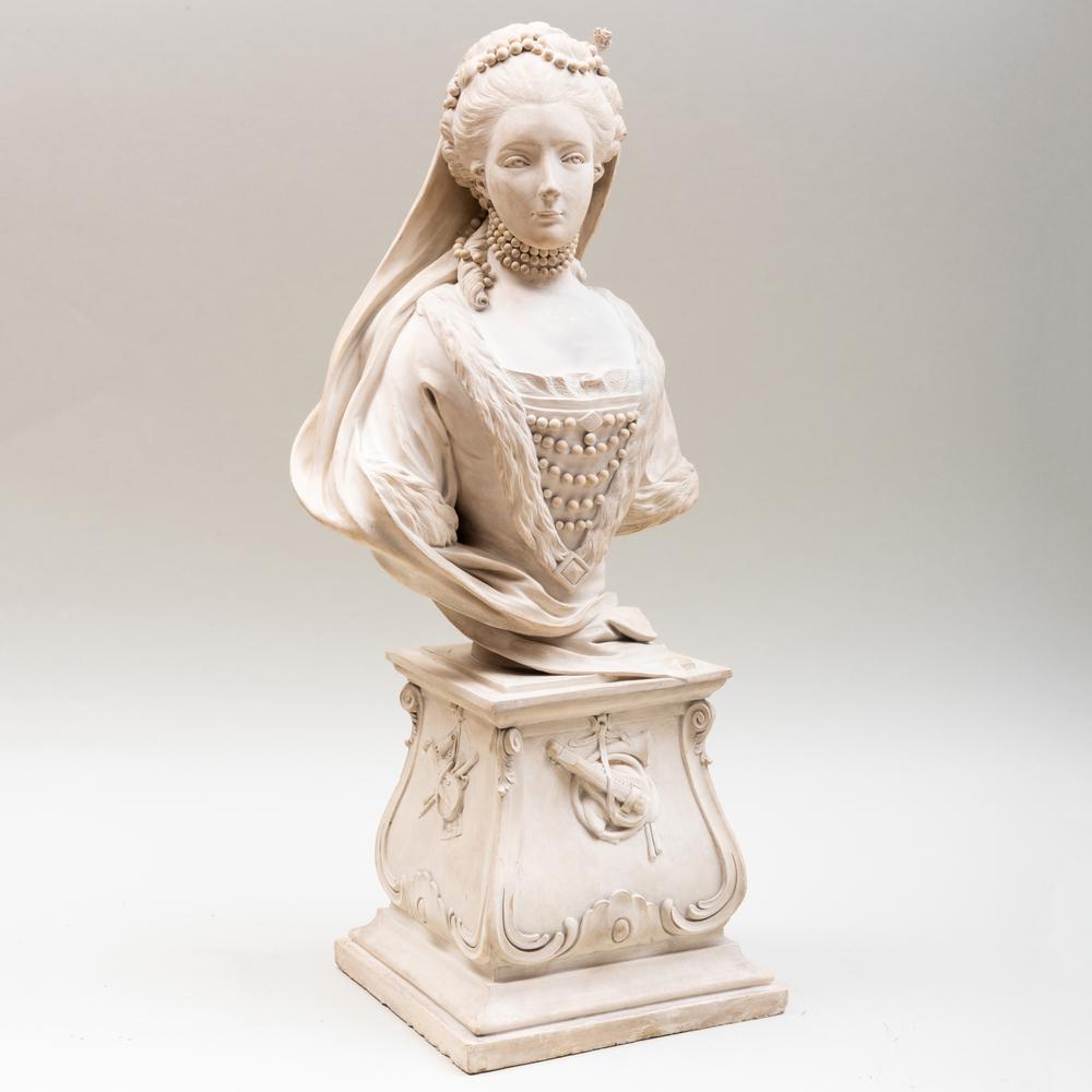 Continental Biscuit Figure of an Austrian Noblewoman (1 of 10)