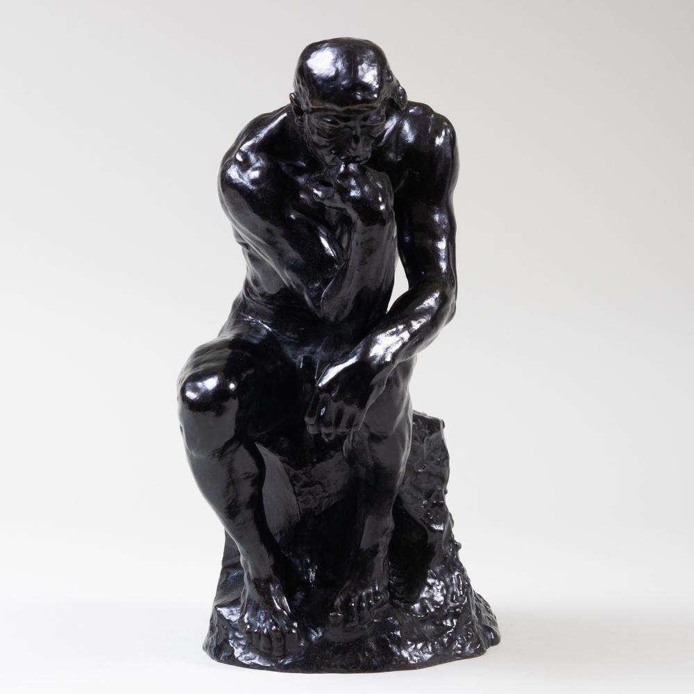 After Auguste Rodin (1840-1917): Le Penseur (1 of 11)
