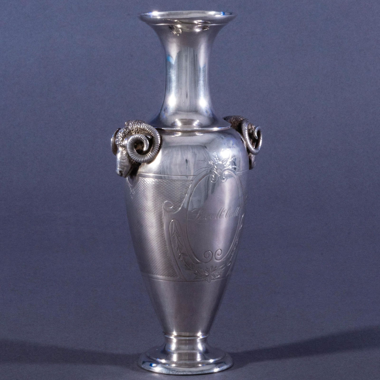 American Gorham Coin Silver Vase (1 of 9)