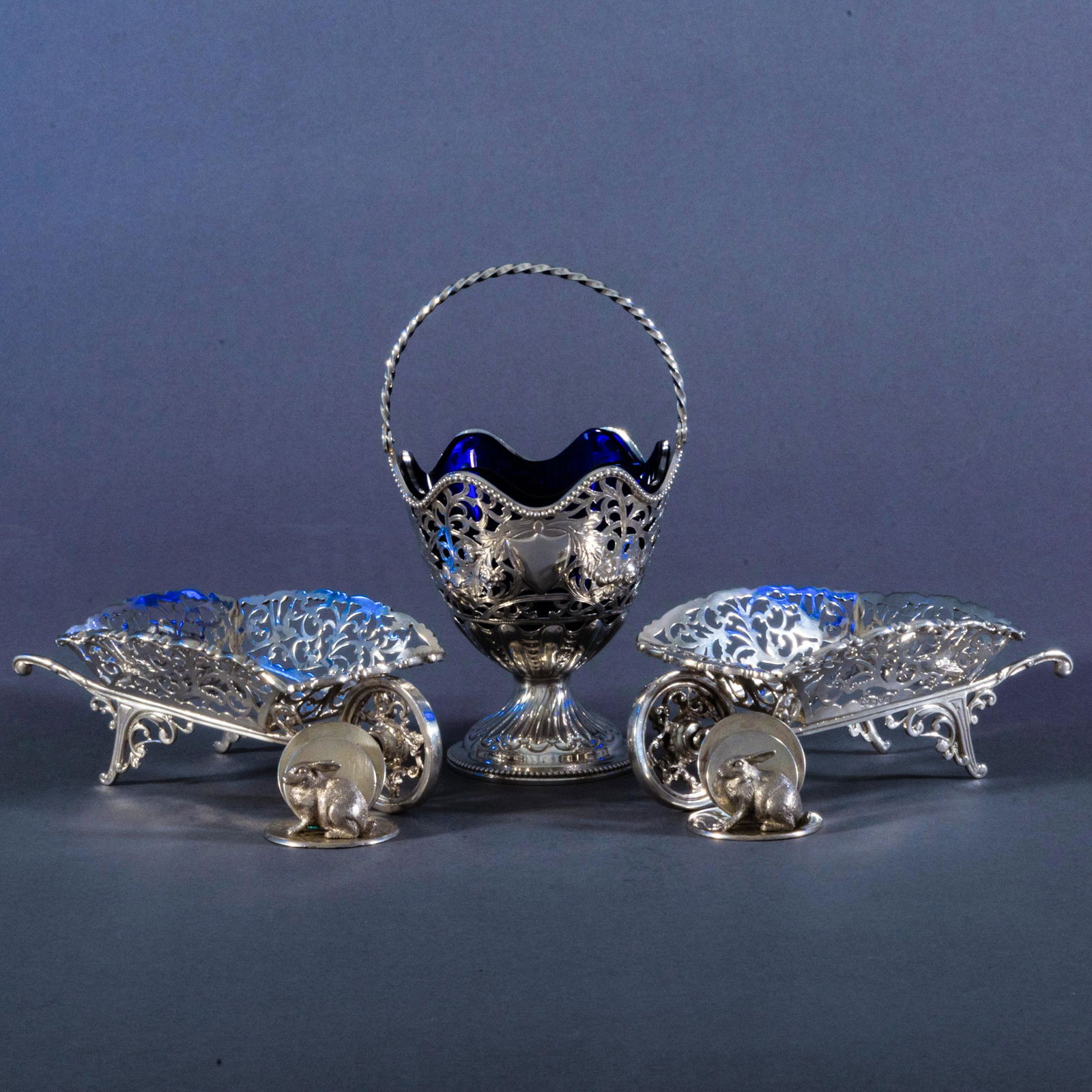 Group of English Silver Condiment Wares (1 of 20)