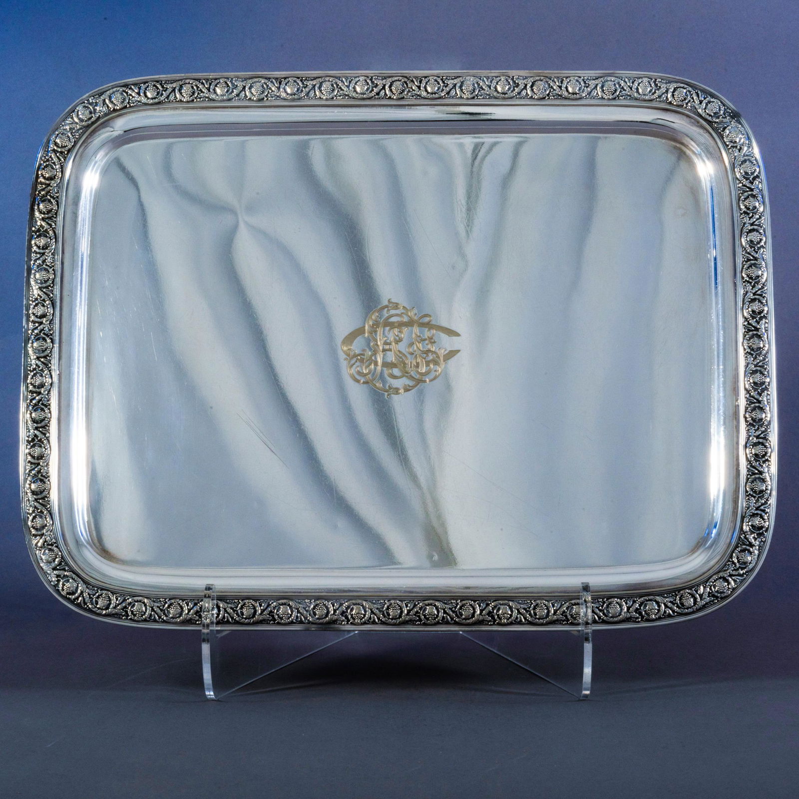 Tiffany & Co. Silver Plate Tray (1 of 5)