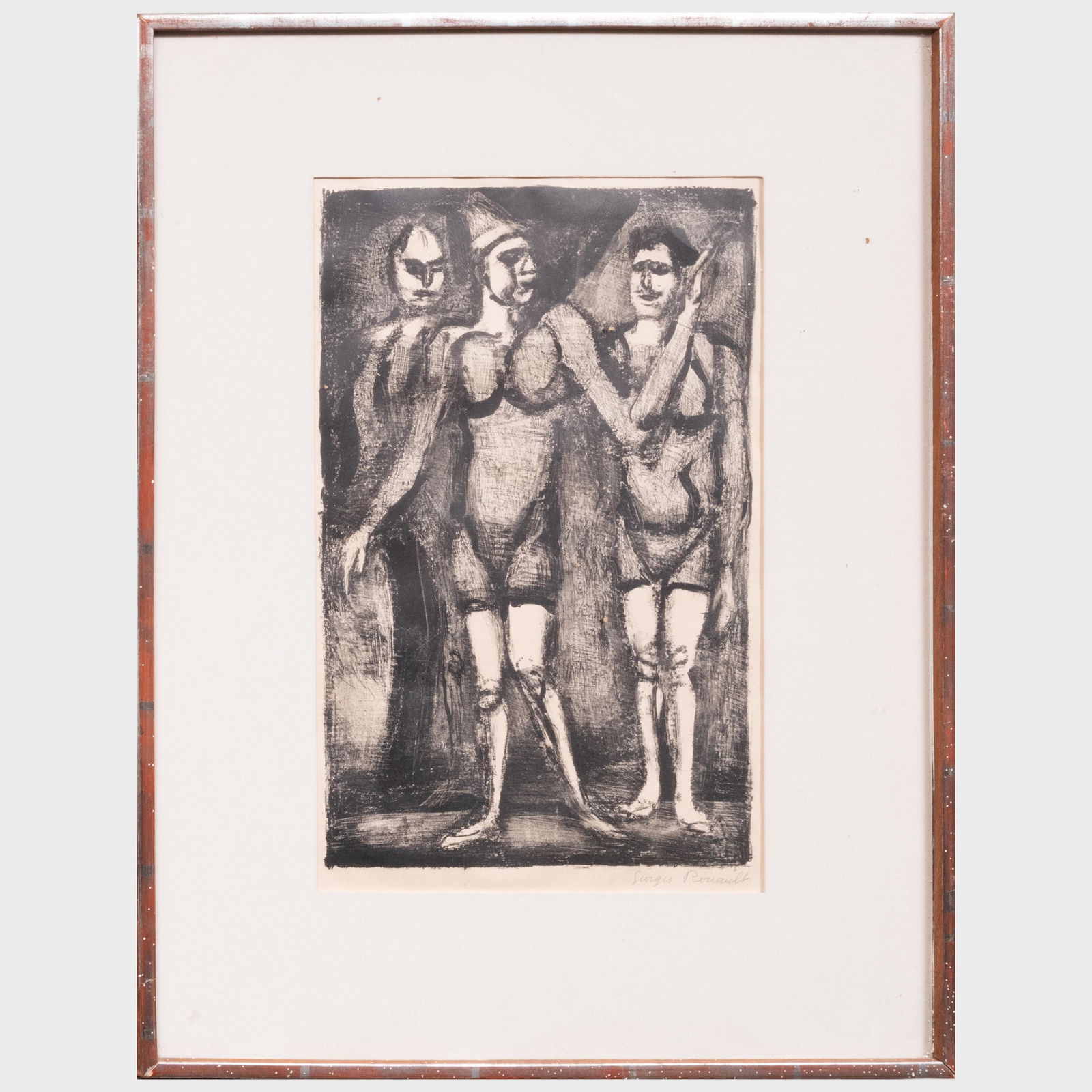 Georges Rouault (1871-1958): Le Boniment de clown (1 of 6)