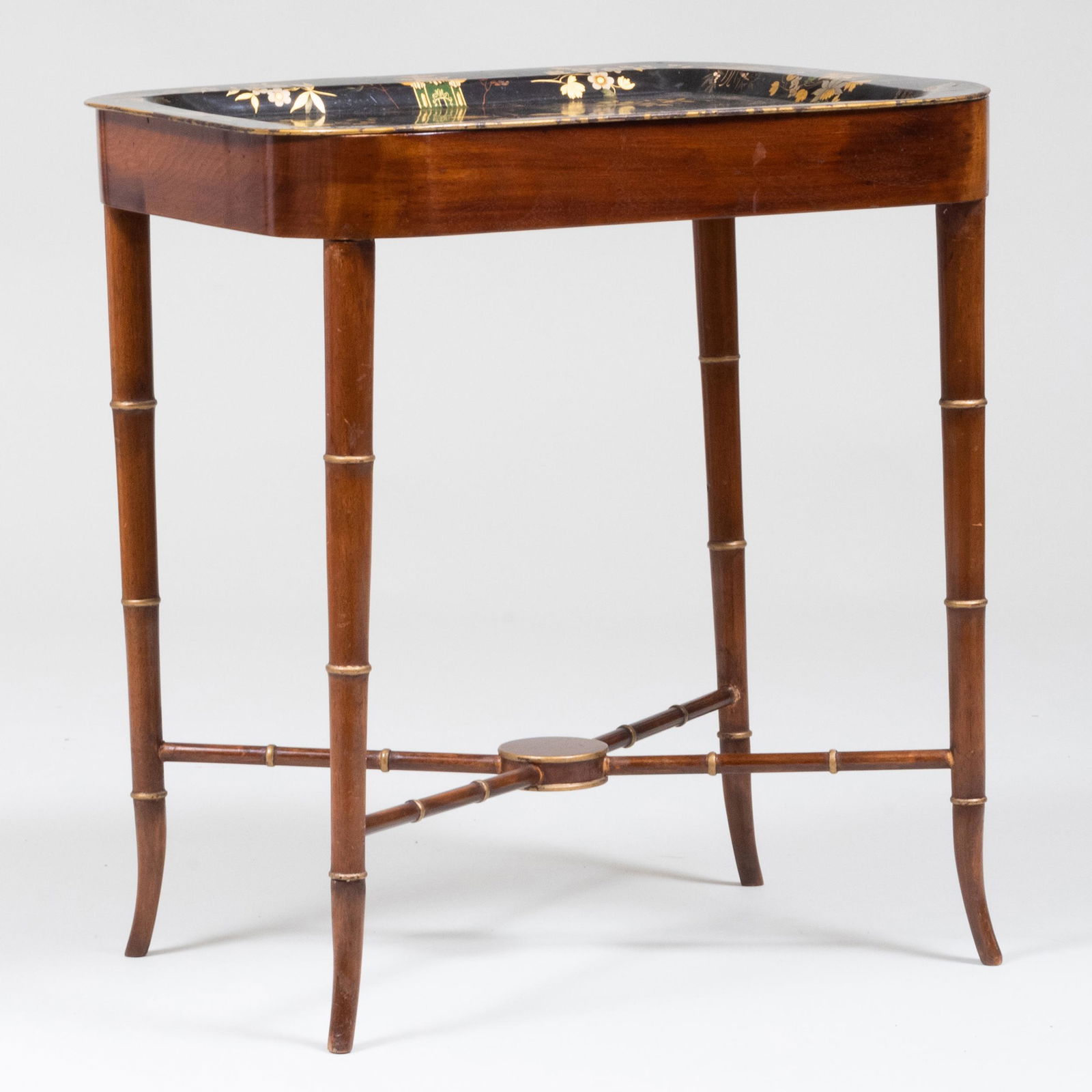 Chinoiserie Tôle Tray on Stand (1 of 9)