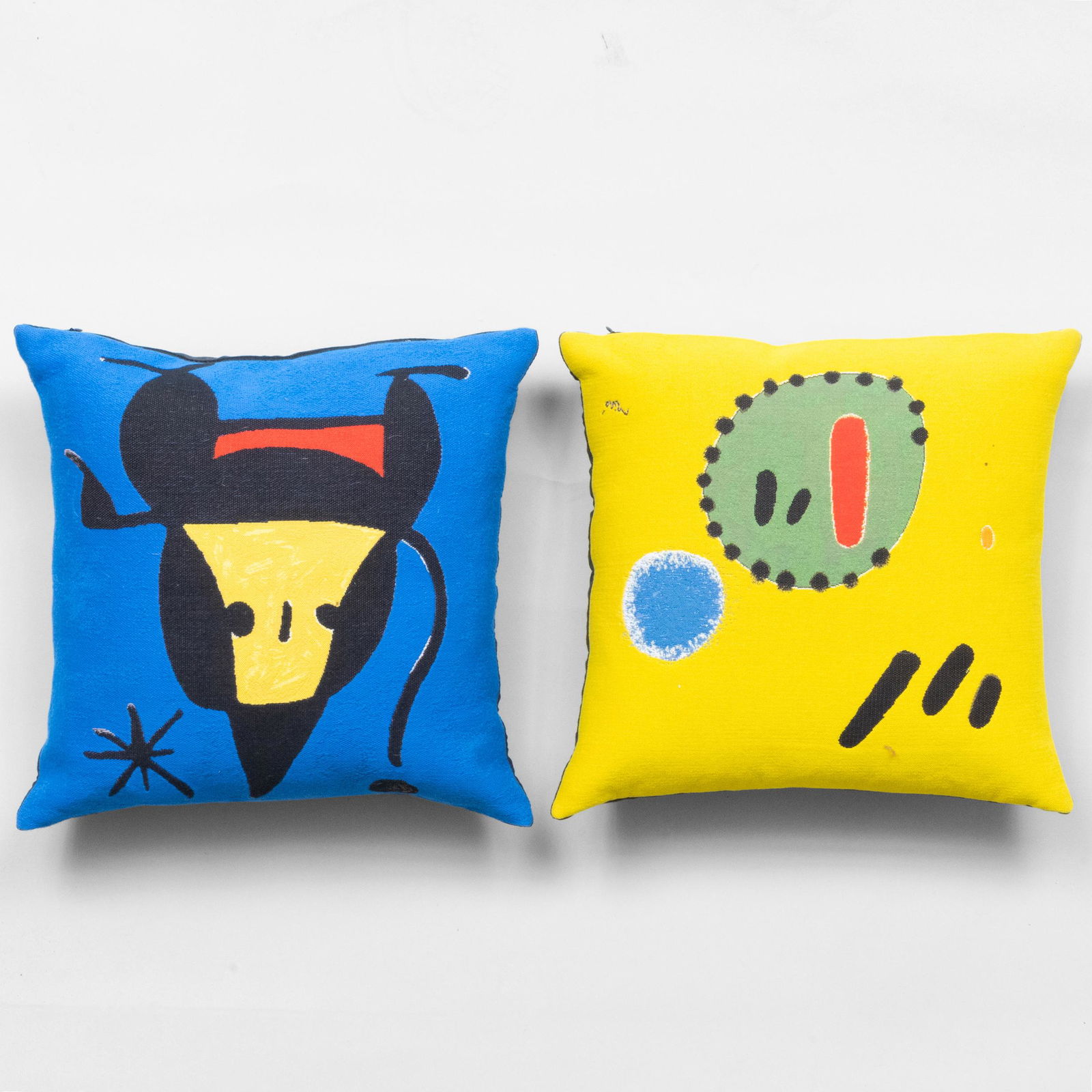 Two Successió Joan Miró Tapestry Pillows (1 of 4)