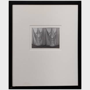 Attributed to Ralph Steiner (1899-1986): Clothes Line: Attributed to Ralph Steiner (1899-1986): Clothes Line Gelatin silver print, unmarked. 5 x 6 1/2 in. (sheet), 21 x 17 in. (frame).