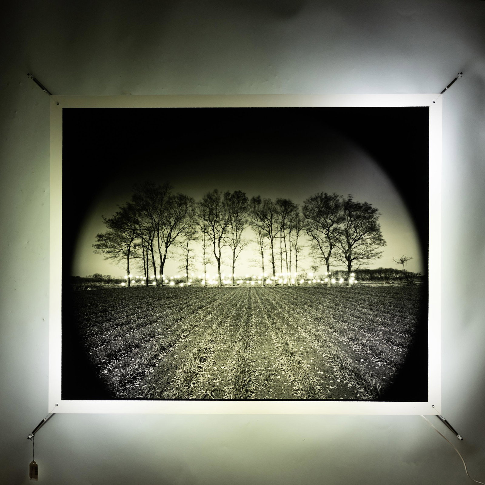 Tokihiro Sato (b. 1957): Photo-Respiration No. 63: Tokihiro Sato (b. 1957): Photo-Respiration No. 63 Mixed media photographic installation, 1990, signed 'T. Sato', titled and dated on the reverse. 39 x 47 3/4 in. (sheet).