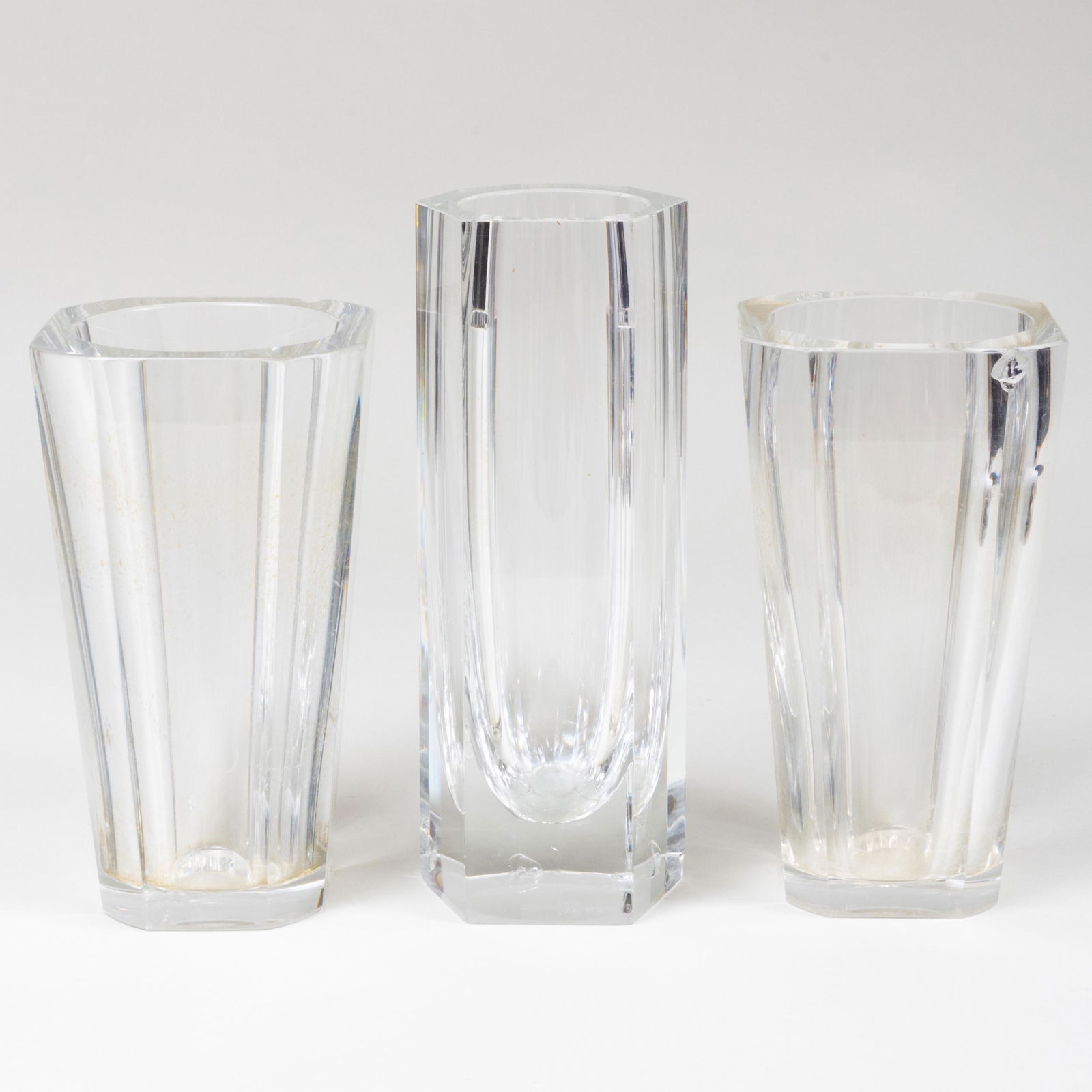 Three Baccarat Glass Vases (1 of 20)
