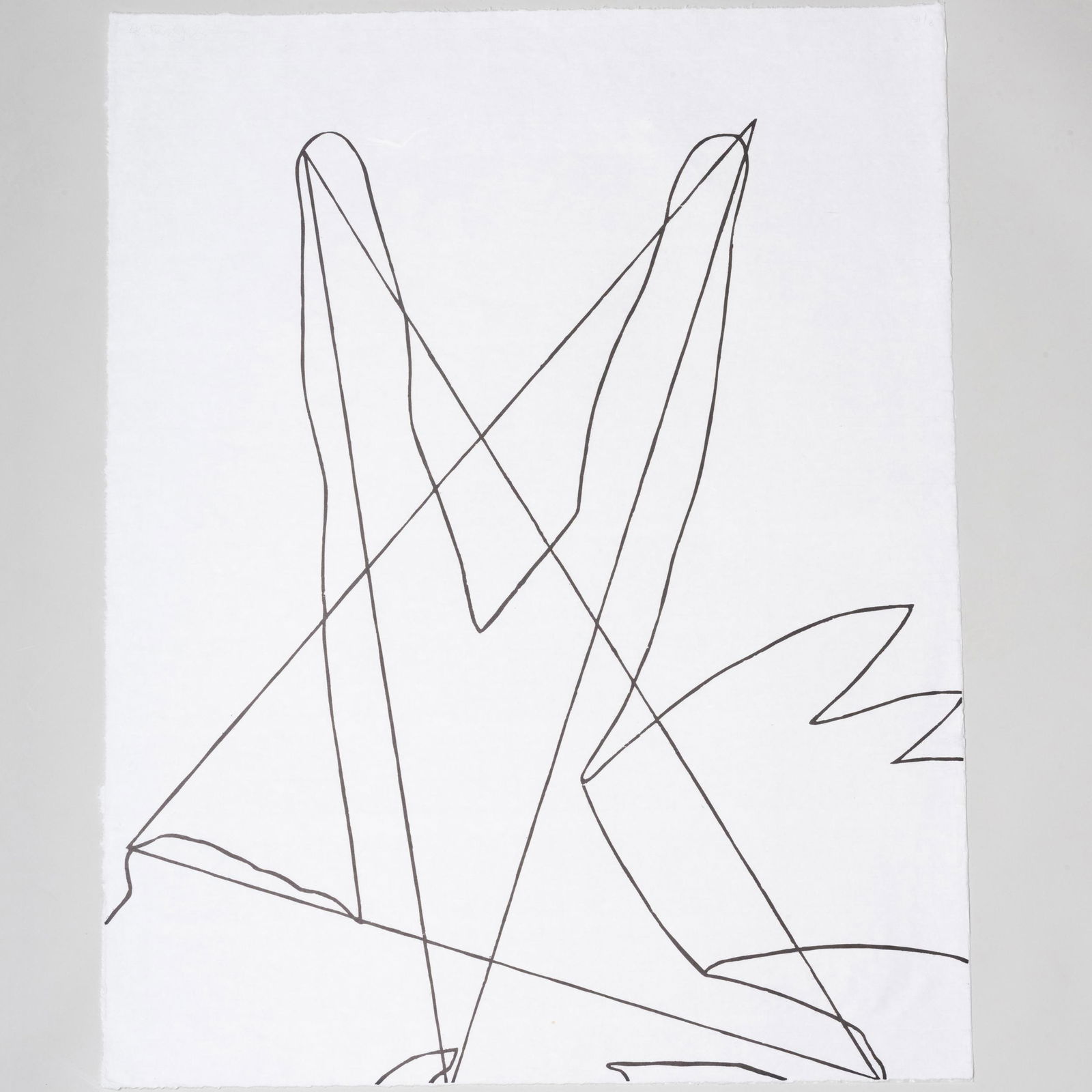 Lois Lane (b. 1948): Untitled Portfolio: Two Plates (1 of 16)