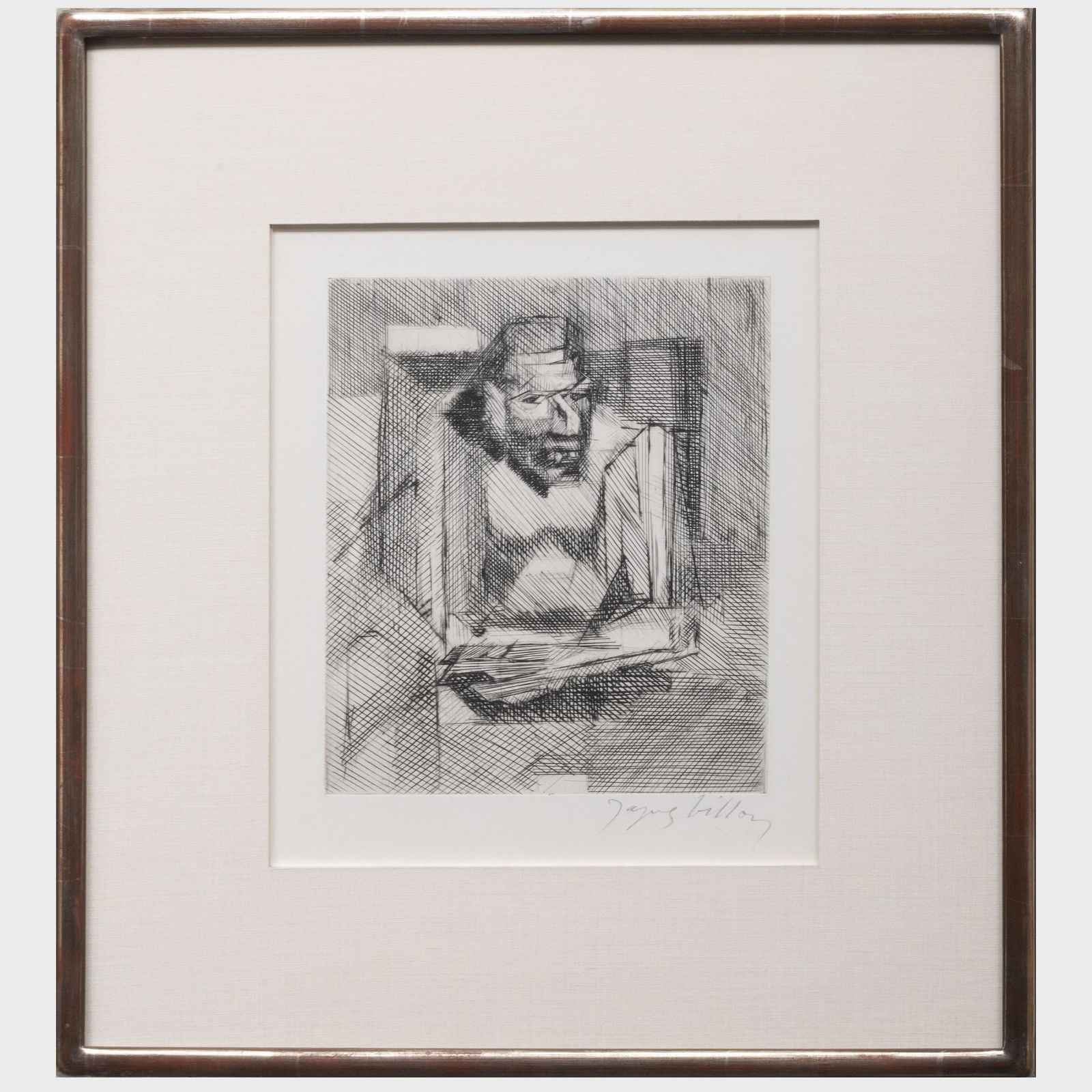 Jacques Villon (1875-1963): Sur les rochers; and (1 of 9)