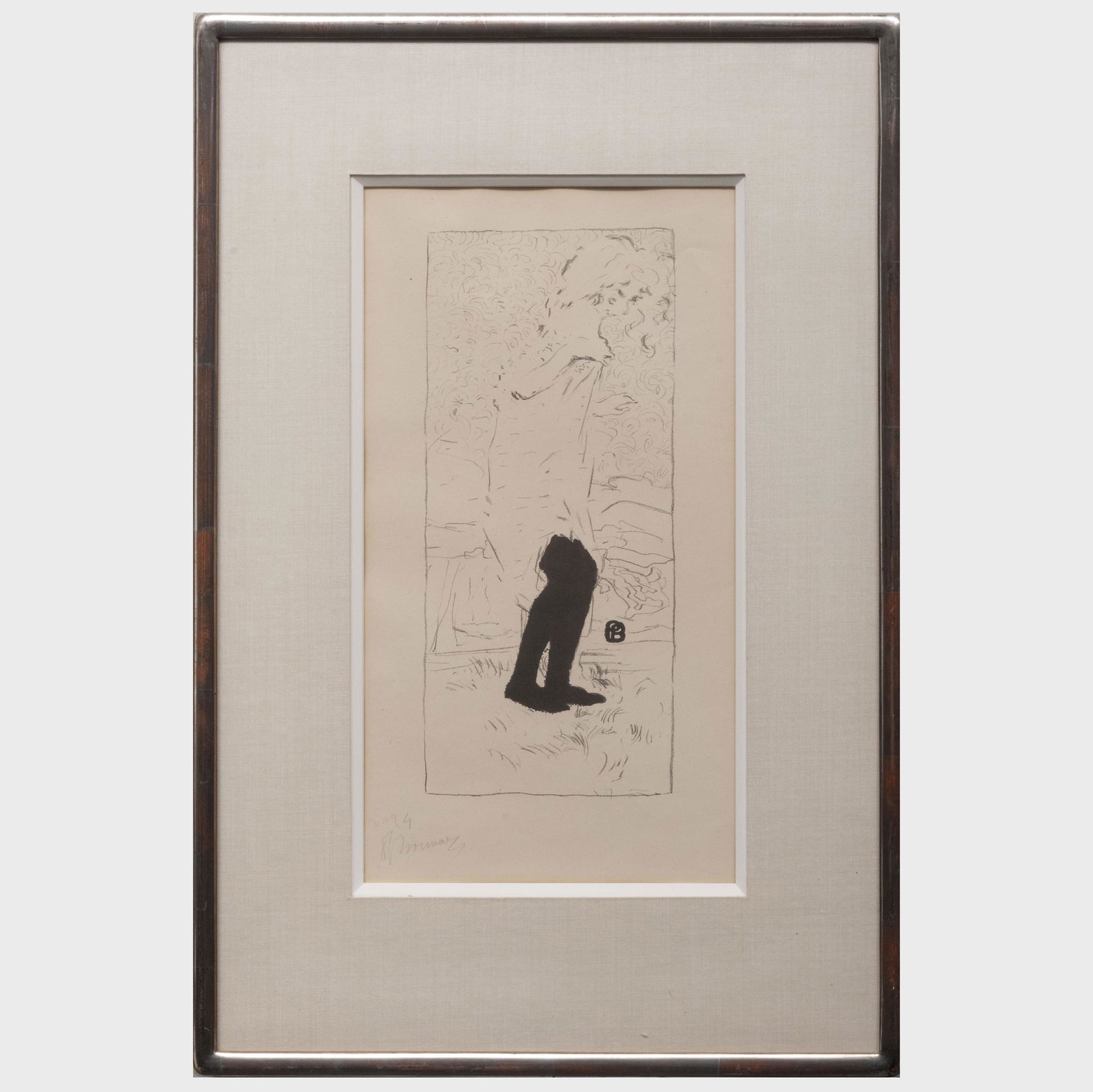 Pierre Bonnard (1867-1947): Jeune femme aux bas noirs (1 of 4)