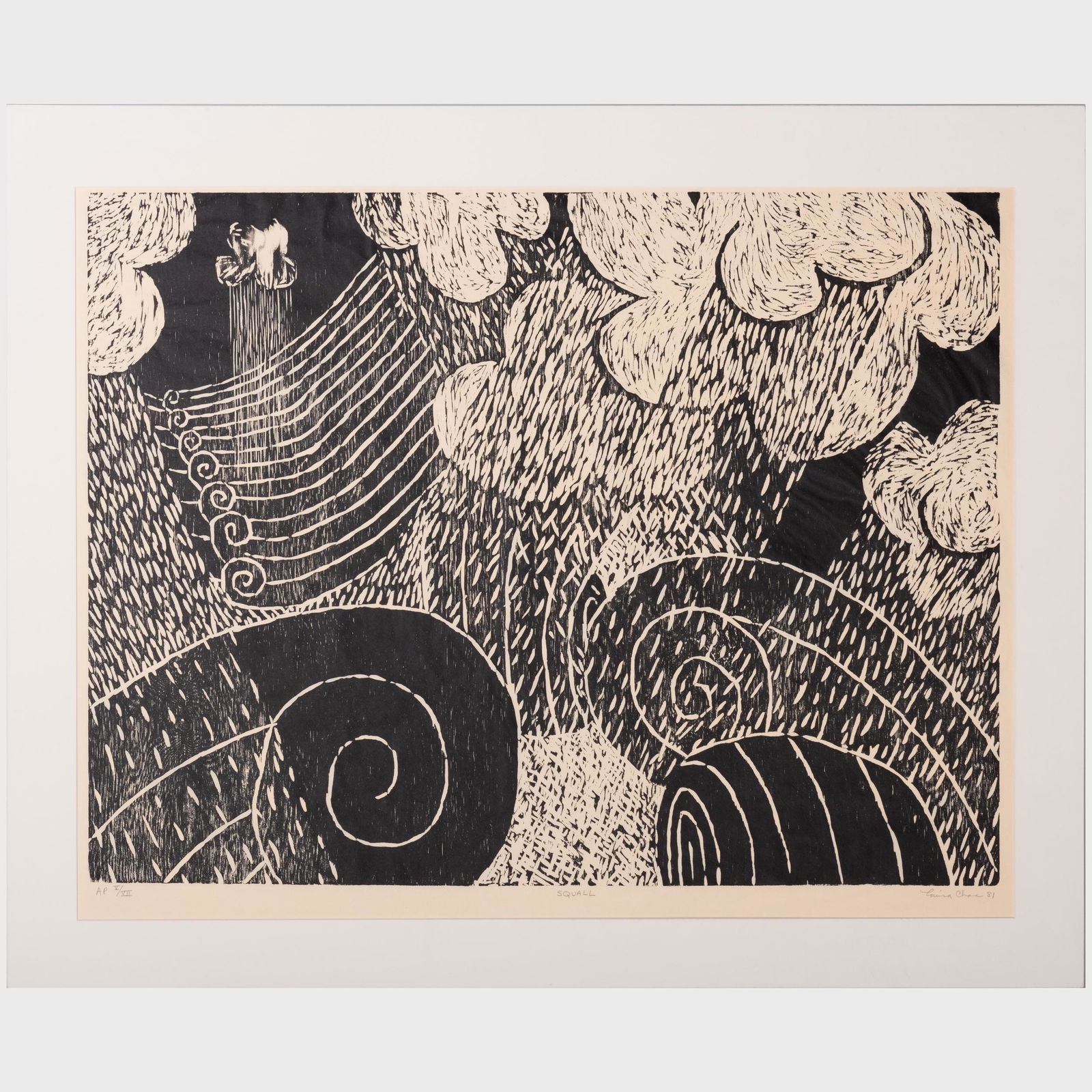 Louisa Chase (b. 1951): Squall (1 of 6)