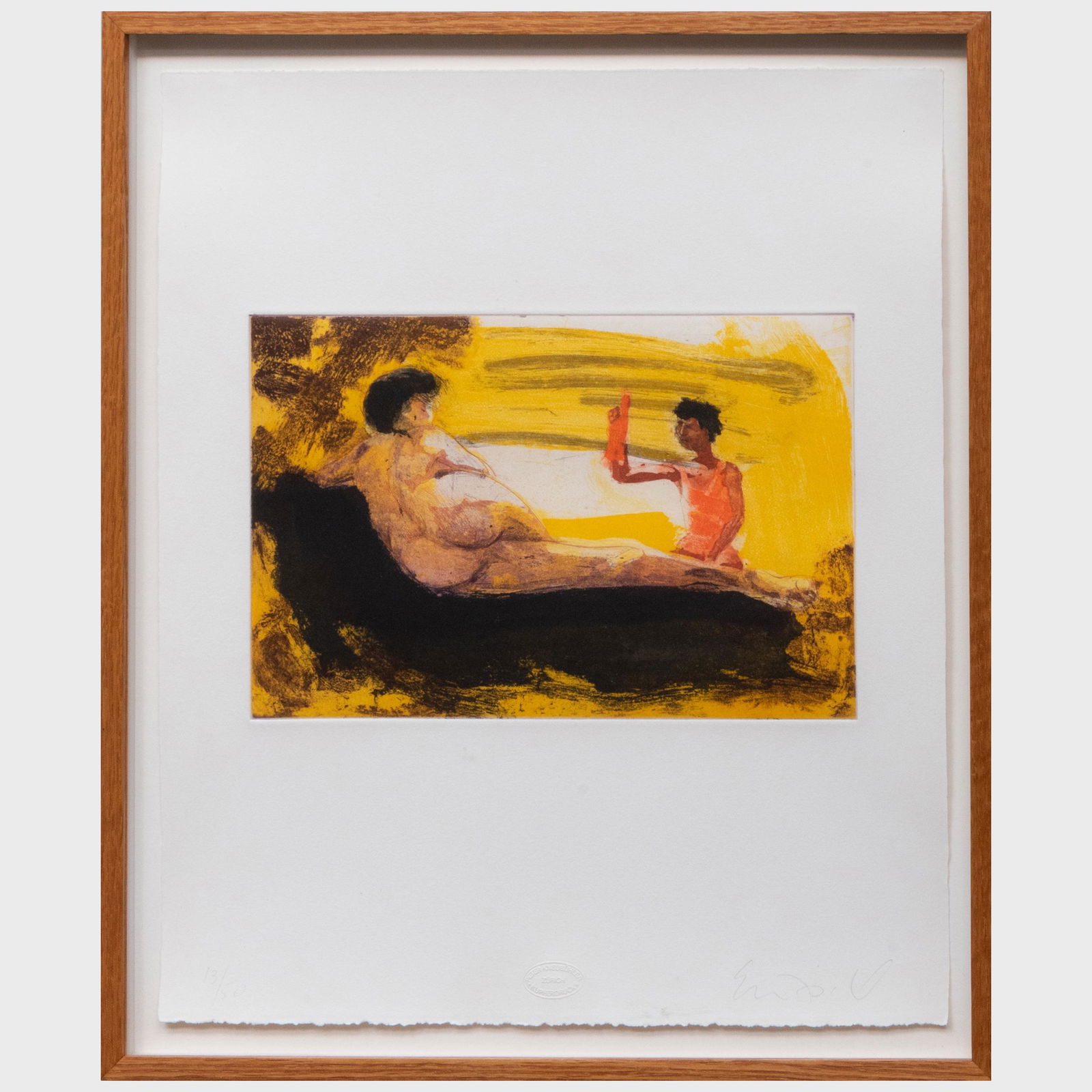 Eric Fischl (b. 1948): Puppet Tears (1 of 6)