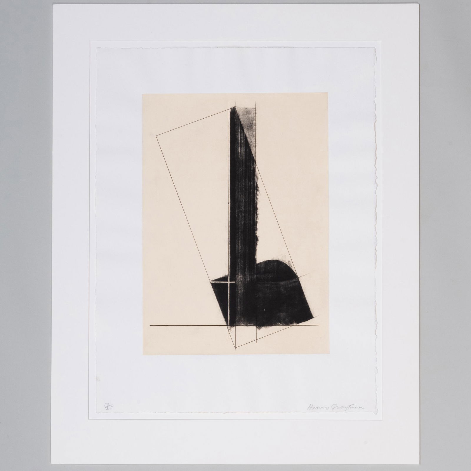 Harvey Quaytman (b. 1937): Untitled (1 of 5)