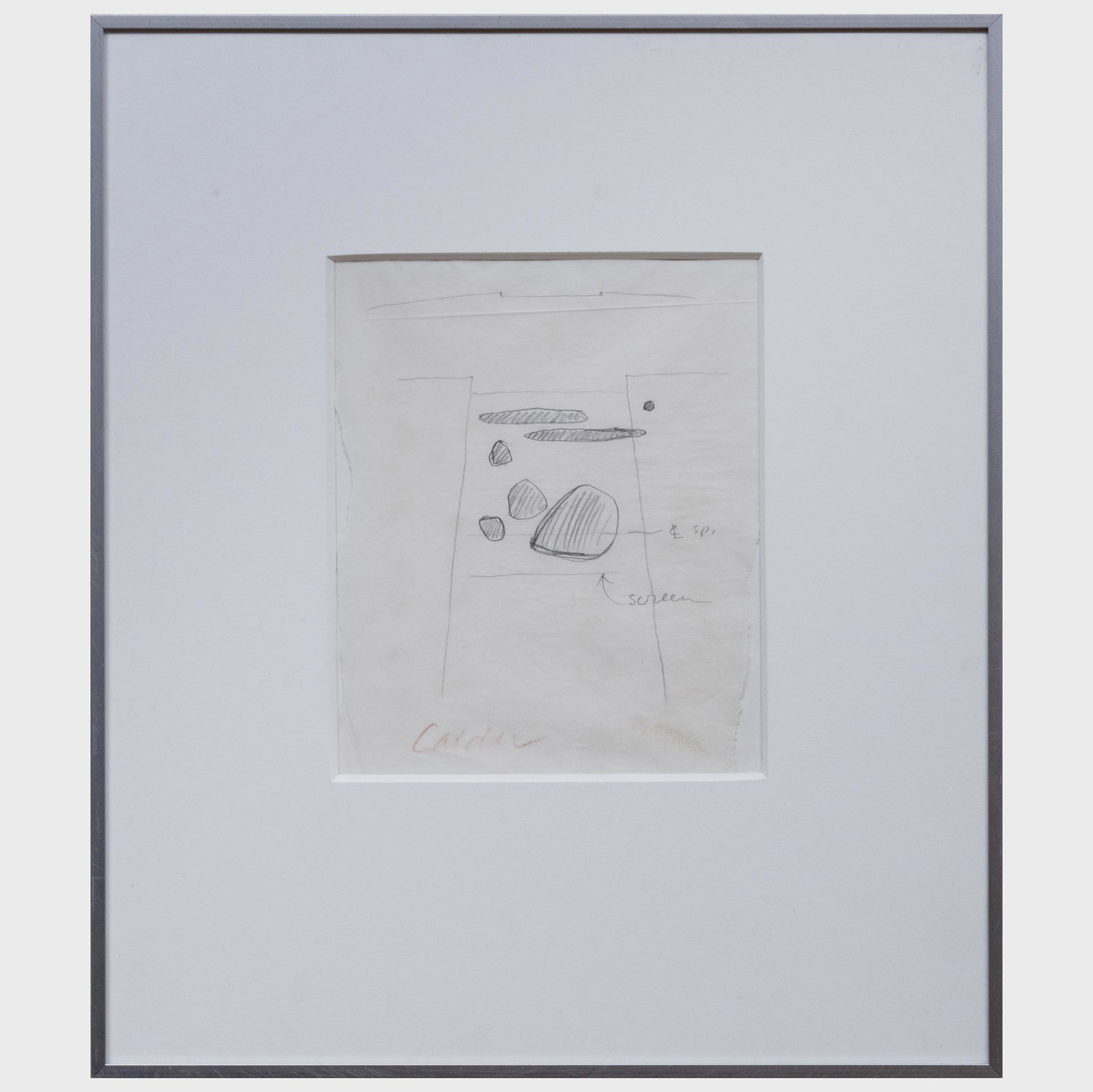 Alexander Calder (1898-1976): Untitled (1 of 5)