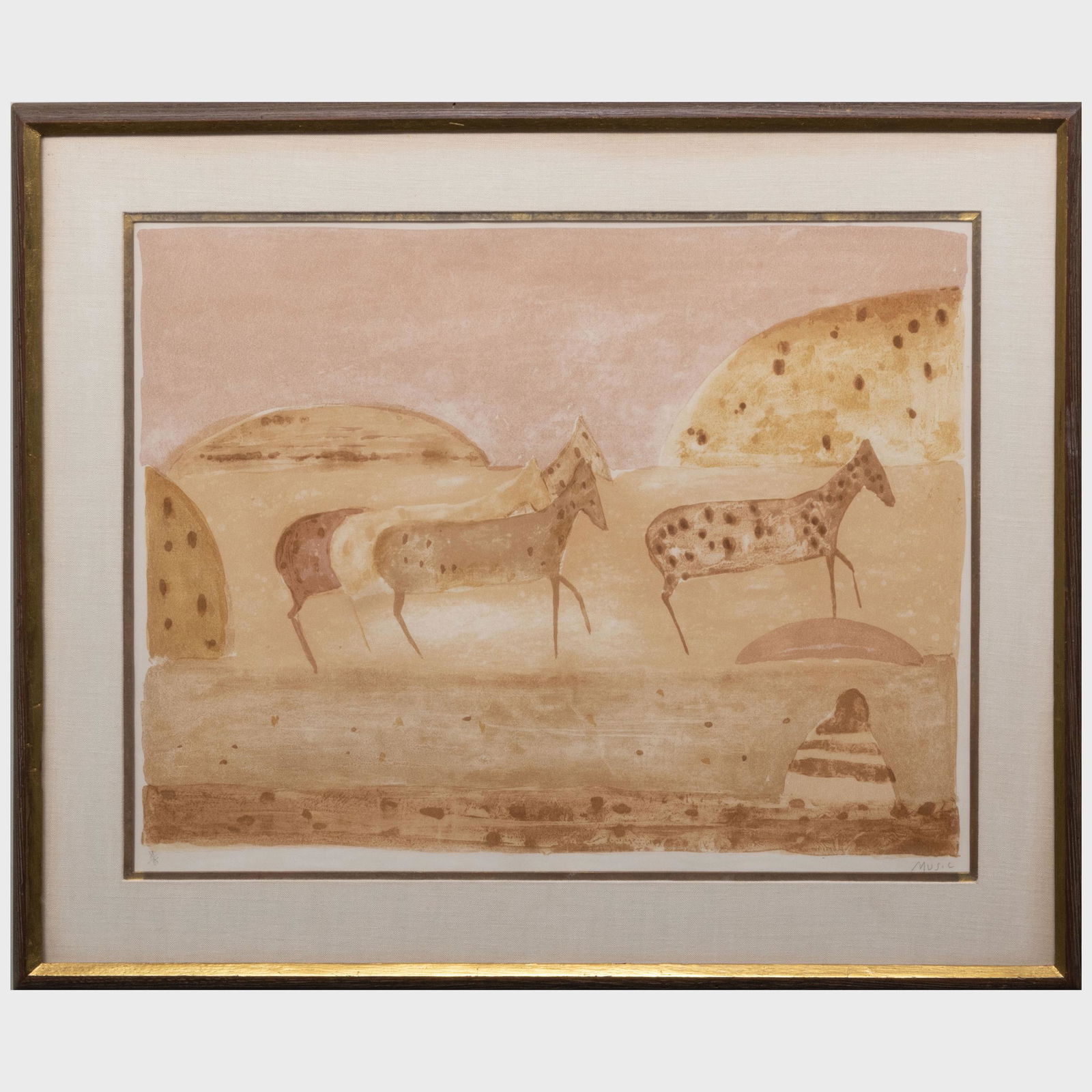 Zoran Anton Music (1909-2005): Paysage delmate (1 of 5)