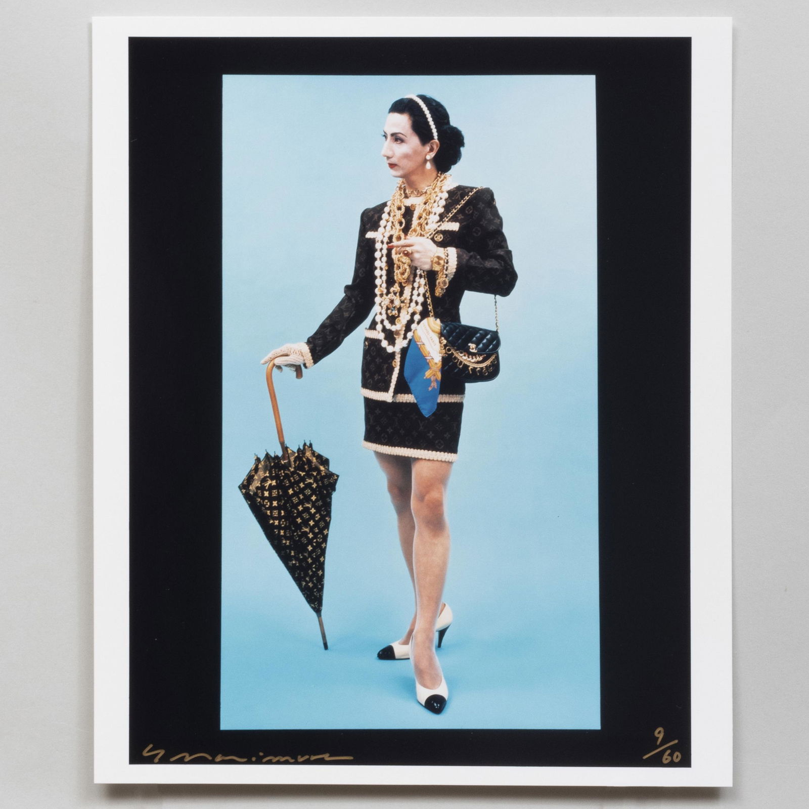 Yasumasa Morimura (b. 1951): Untitled; and Untitled: Yasumasa Morimura (b. 1951): Untitled; and Untitled Two color photographs on Kodak paper, both signed in gold ink and numbered 9/60. Both 12 x 10 in. (sheet), unframed. The Collection of Lois B. Torf.