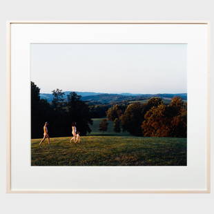 Justine Kurland (b. 1969): Evolution: Justine Kurland (b. 1969): Evolution Chromogenic print, 2002, signed on a label from Gorney Bravin + Lee, NY, 17 1/4 x 22 1/2 in. (sight), 25 1/4 x 29 1/2 in. (frame). Works from the Melva Bucksbaum C