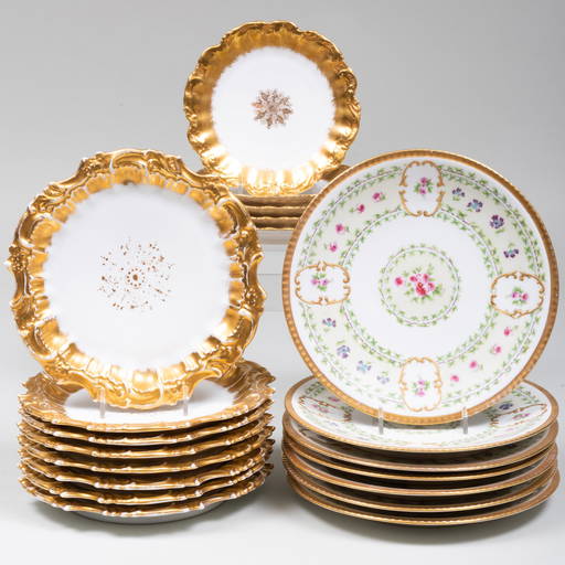 Two Sets of Limoges Dessert Plates (0625) on Dec 09, 2021 STAIR in NY