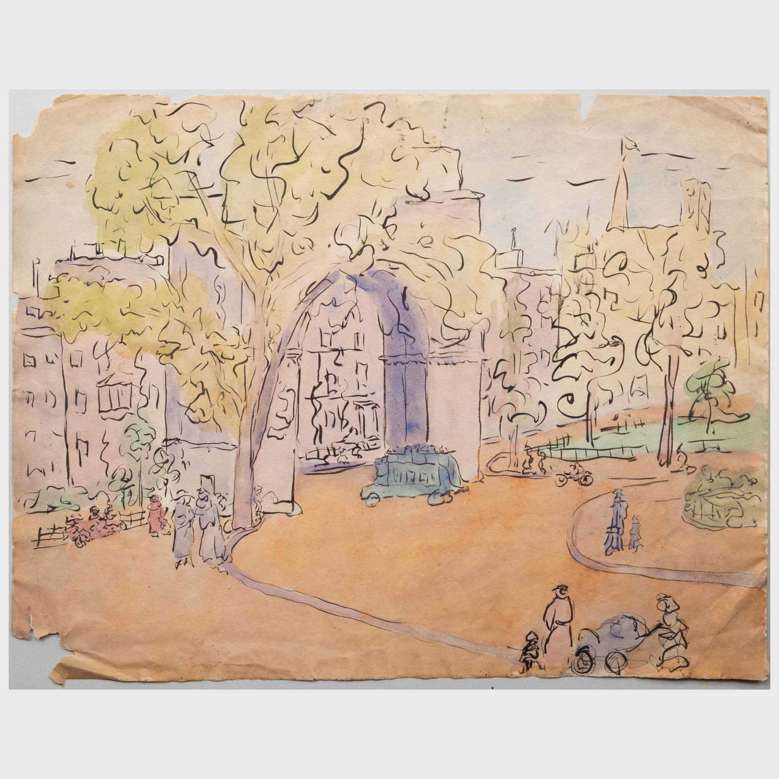 American School: Washington Square Park (1 of 4)