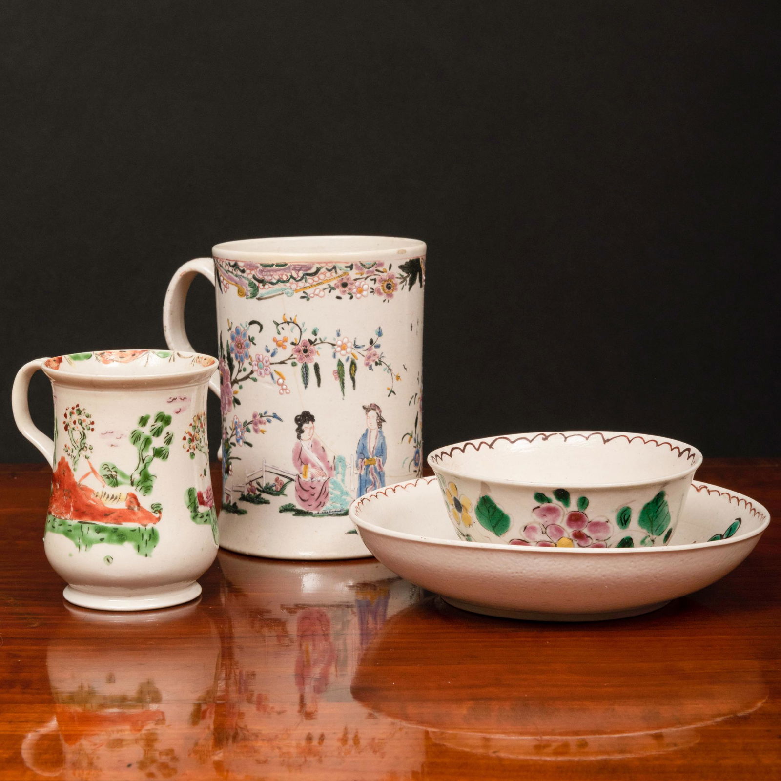 Staffordshire Salt Glazed Earthenware Teabowl and (1 of 20)