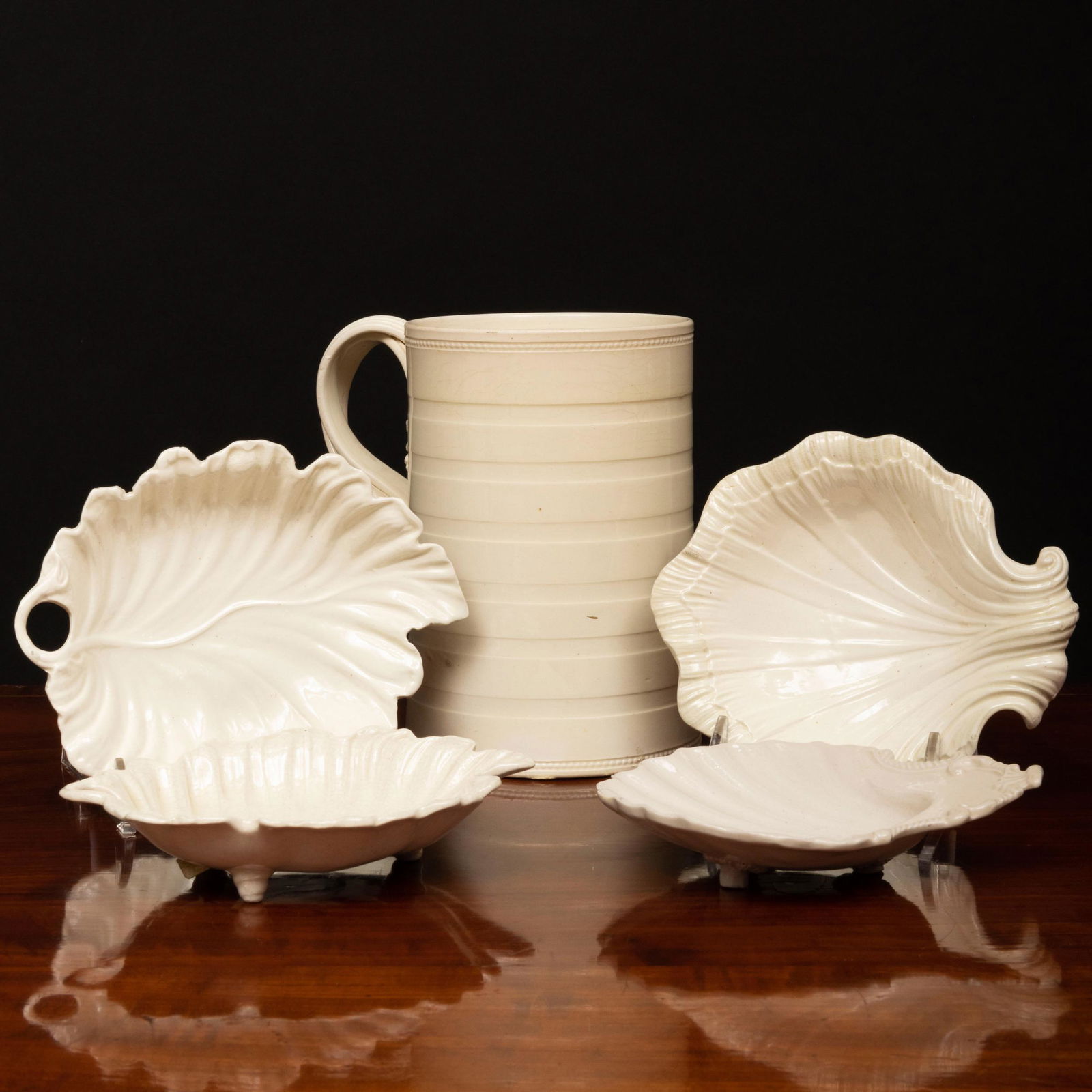 Group of English Creamware Articles (1 of 17)