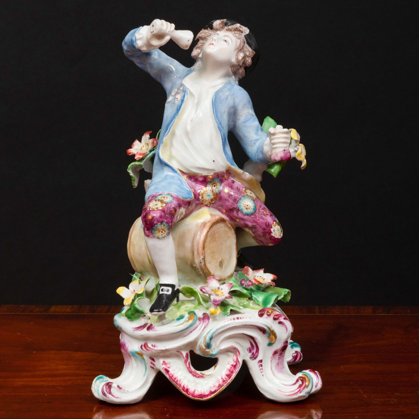 Bow Porcelain Allegorical Figure of 'Taste' (1 of 7)