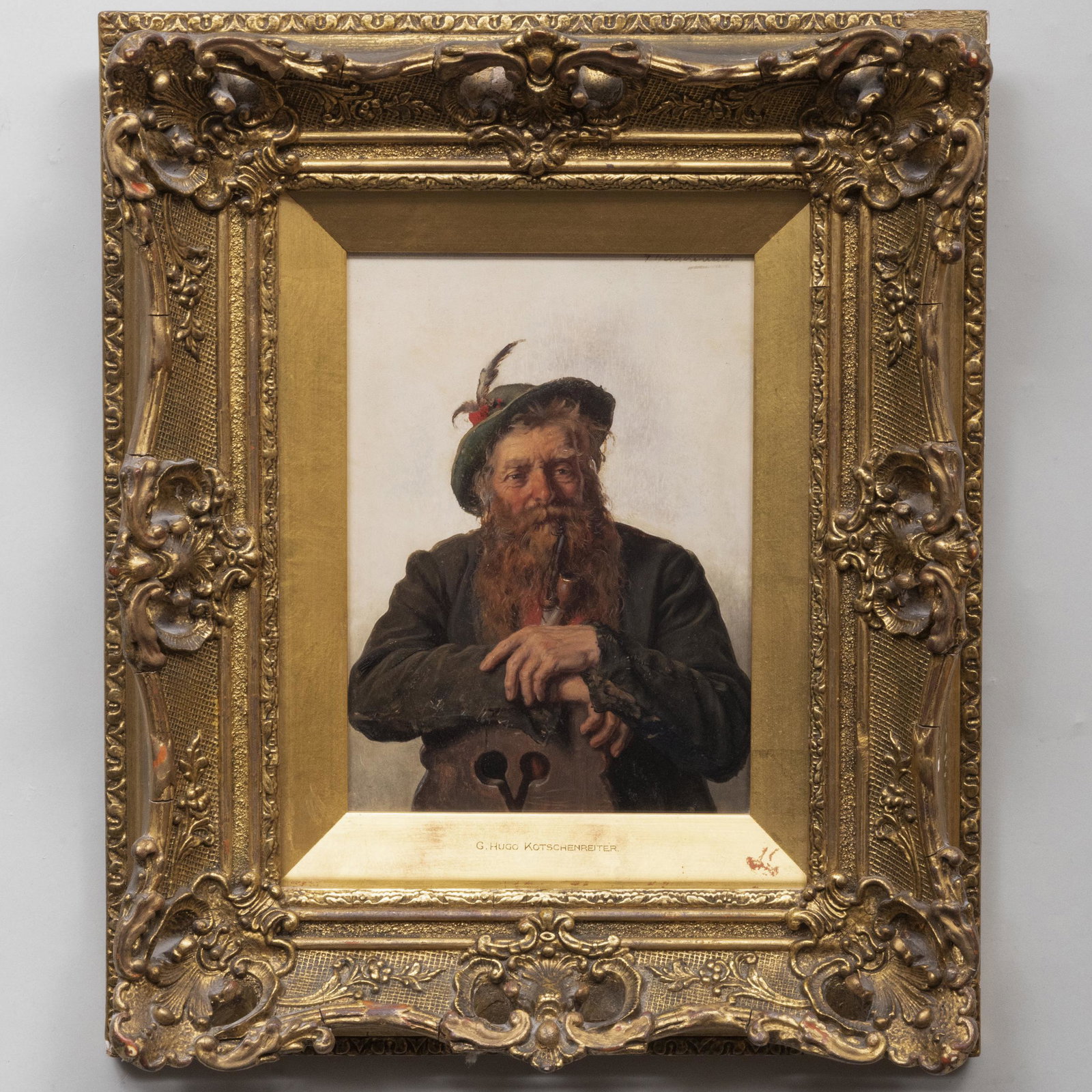 G. Hugo Kotschenreiter (1854-1908): Portrait of a Man (1 of 4)