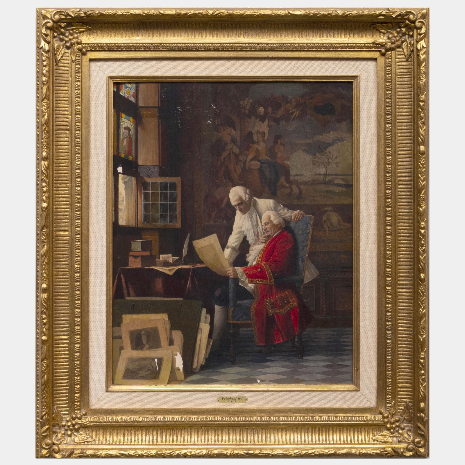 Alois Priechenfried (1867-1953): A Cardinal Reading (1 of 6)